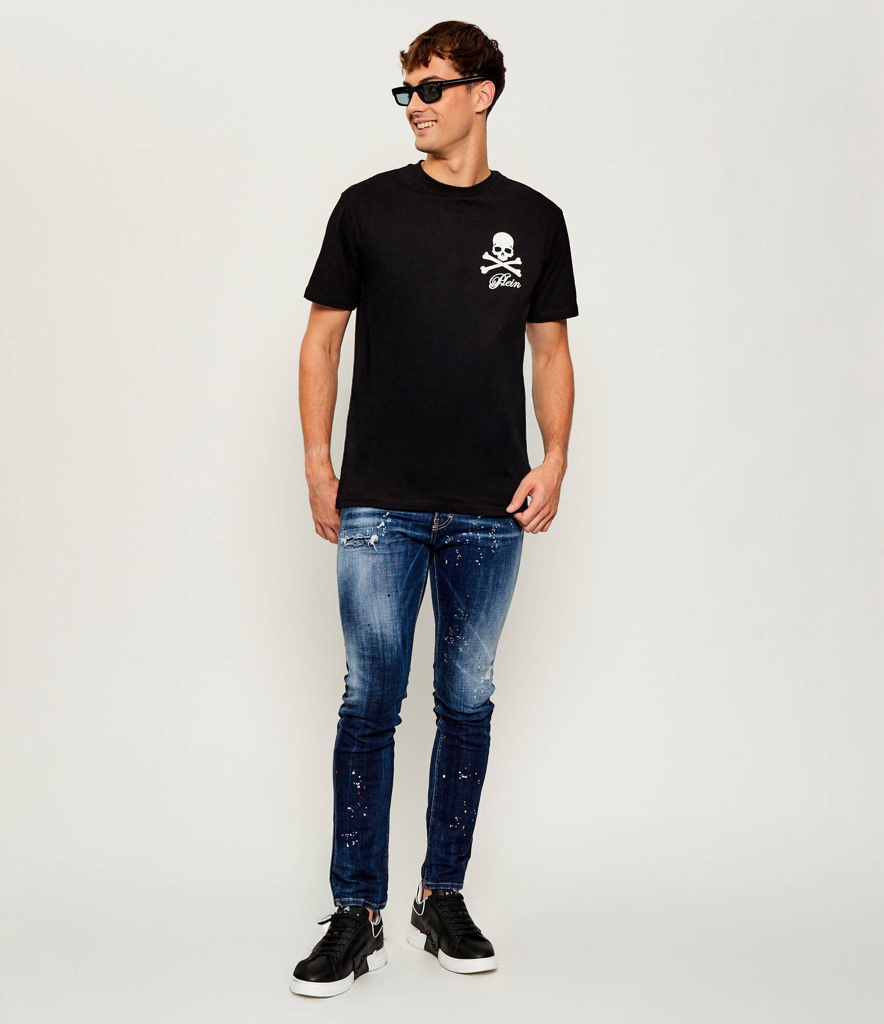 Philipp Plein Tricou Skull & Bones | regular fit