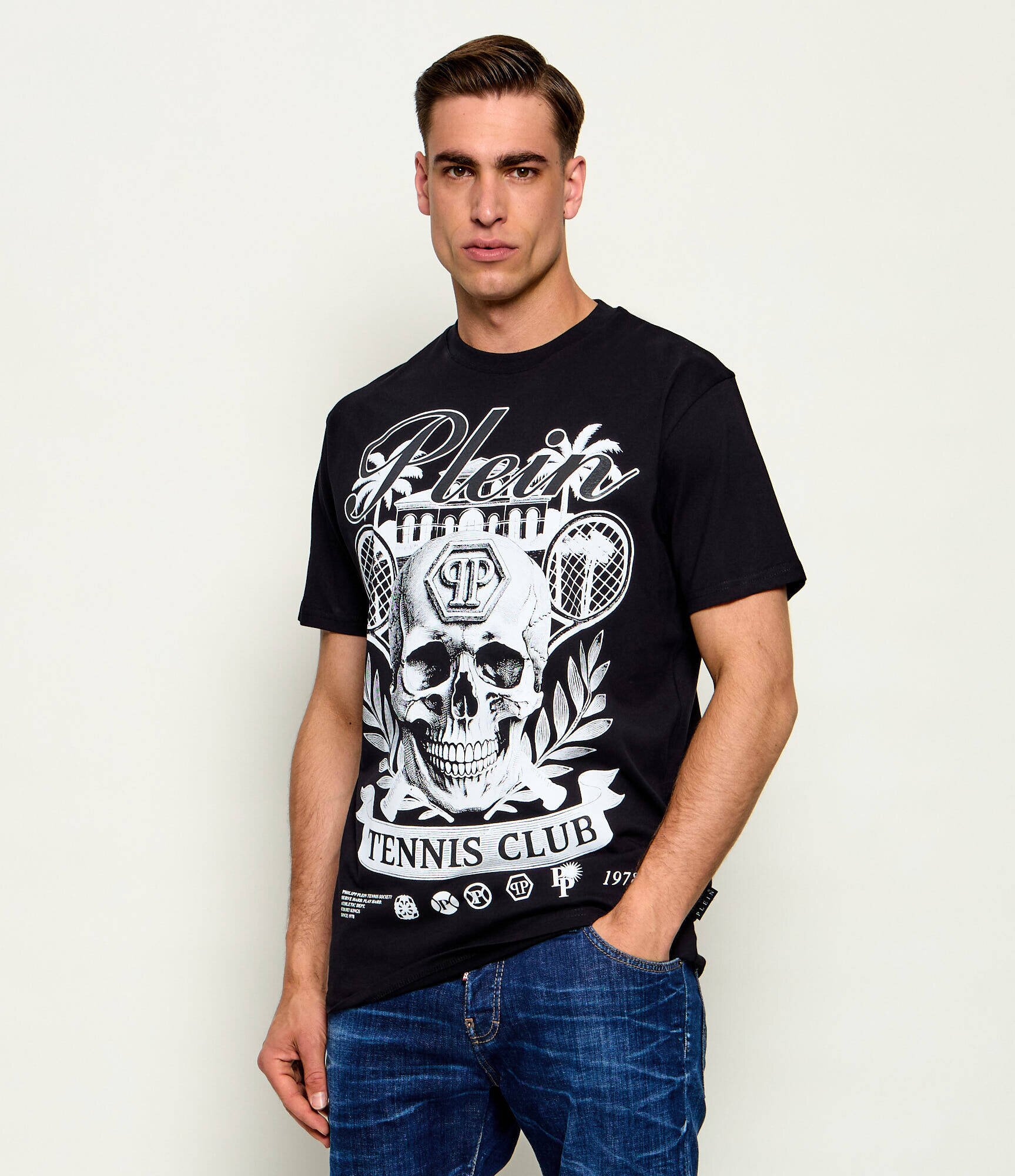 Philipp Plein Tricou Skull Tennis Club | regular fit