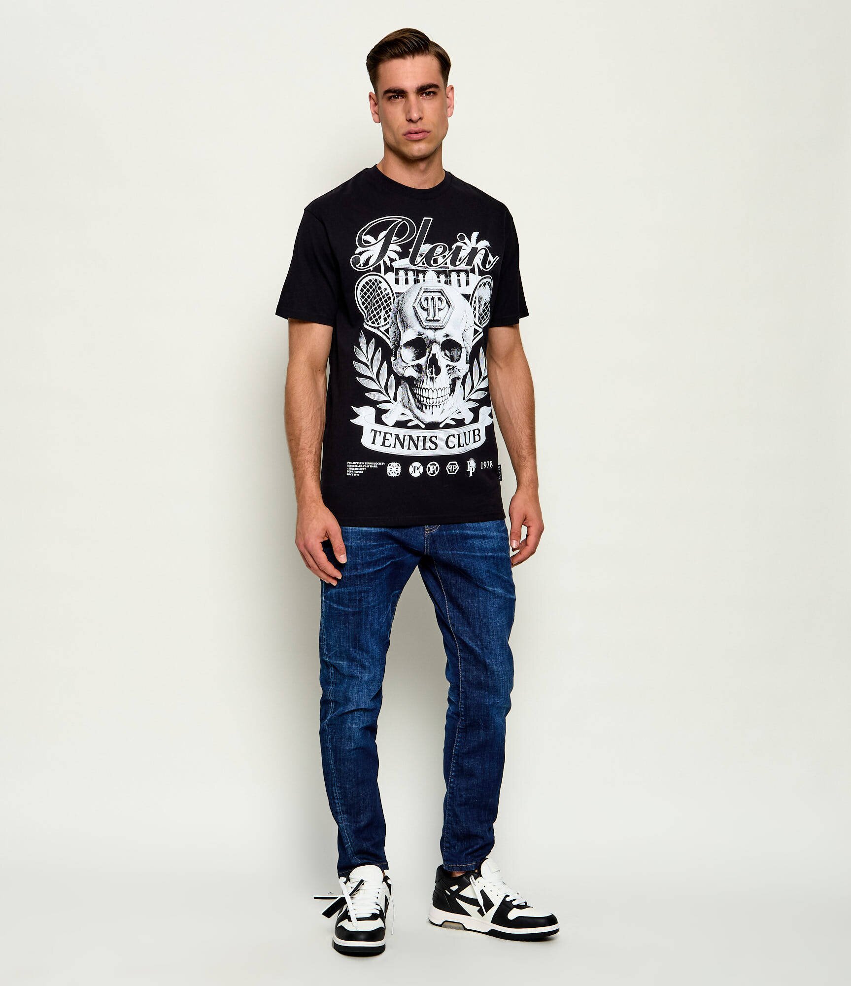 Philipp Plein Tricou Skull Tennis Club | regular fit