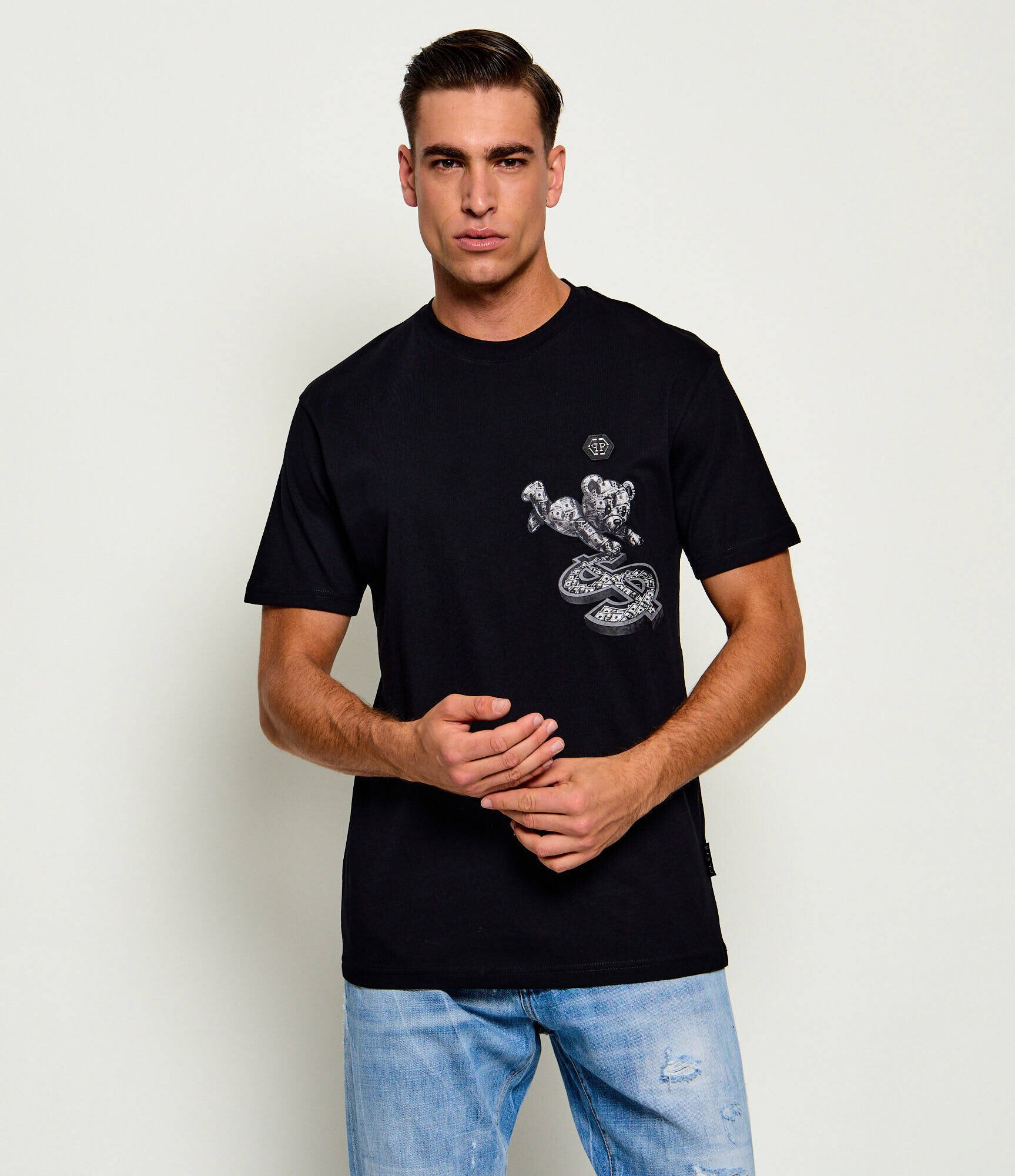 Philipp Plein Tricou Teddy Dollar | regular fit