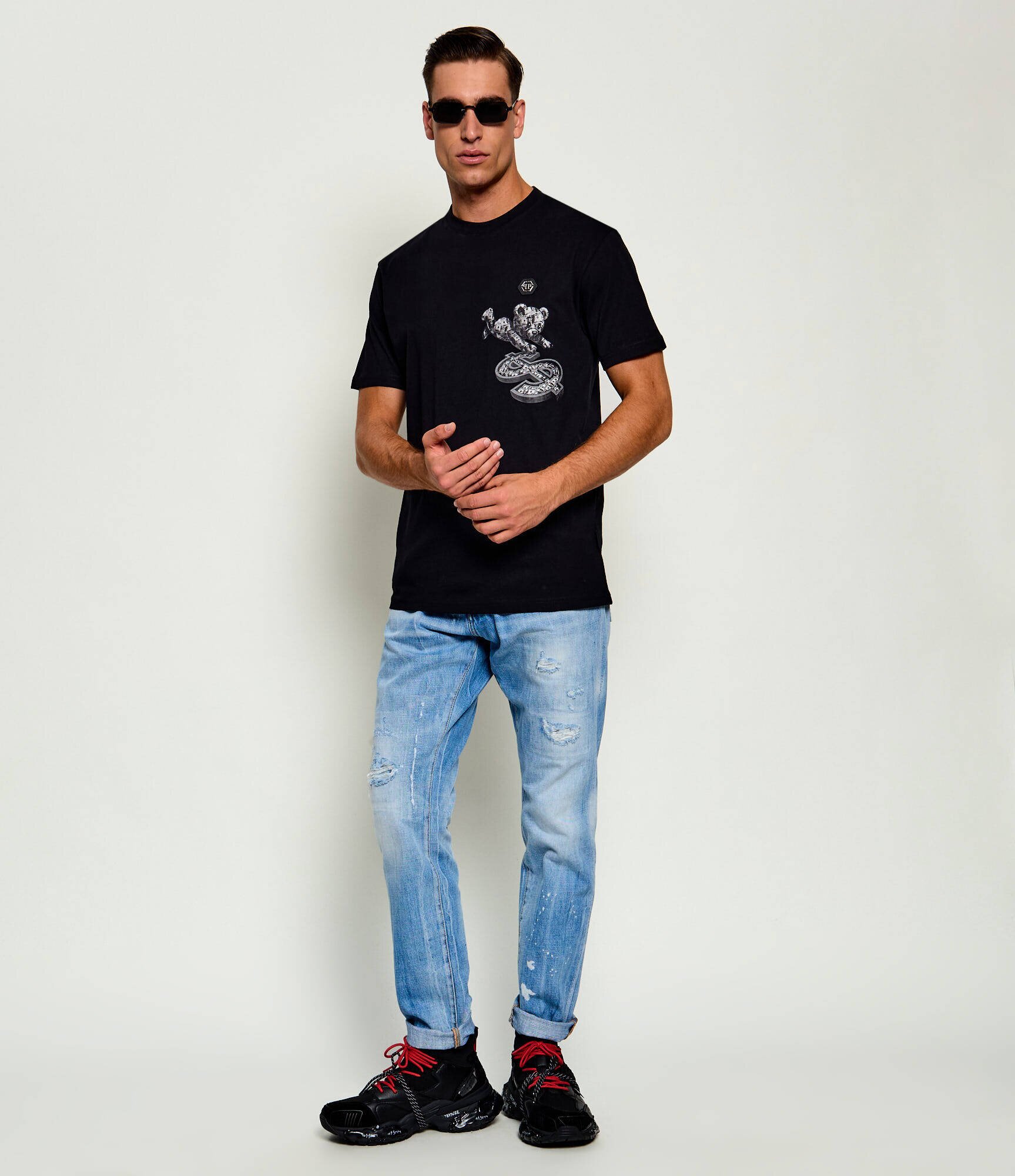 Philipp Plein Tricou Teddy Dollar | regular fit