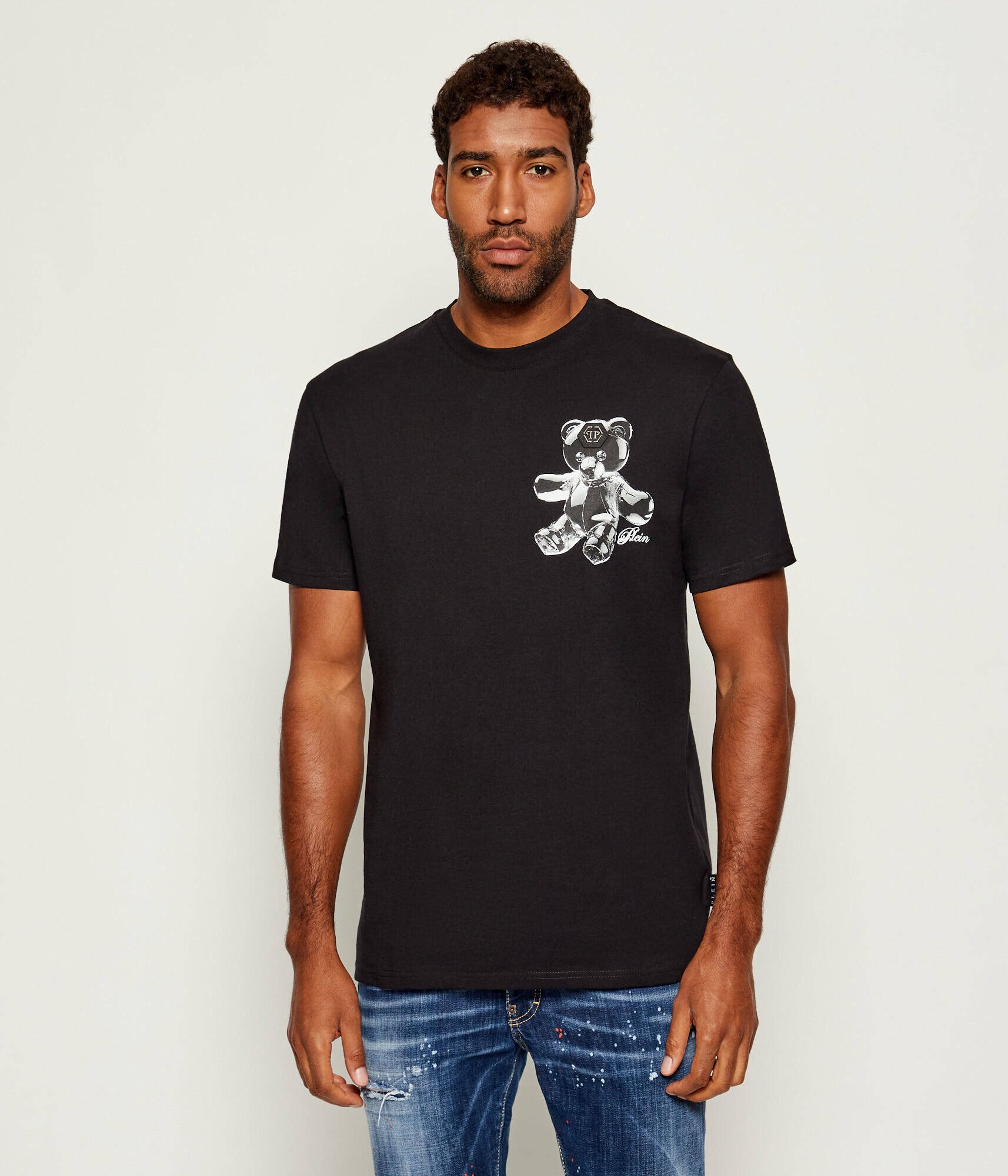 Philipp Plein Tricou Teddy Glass | regular fit