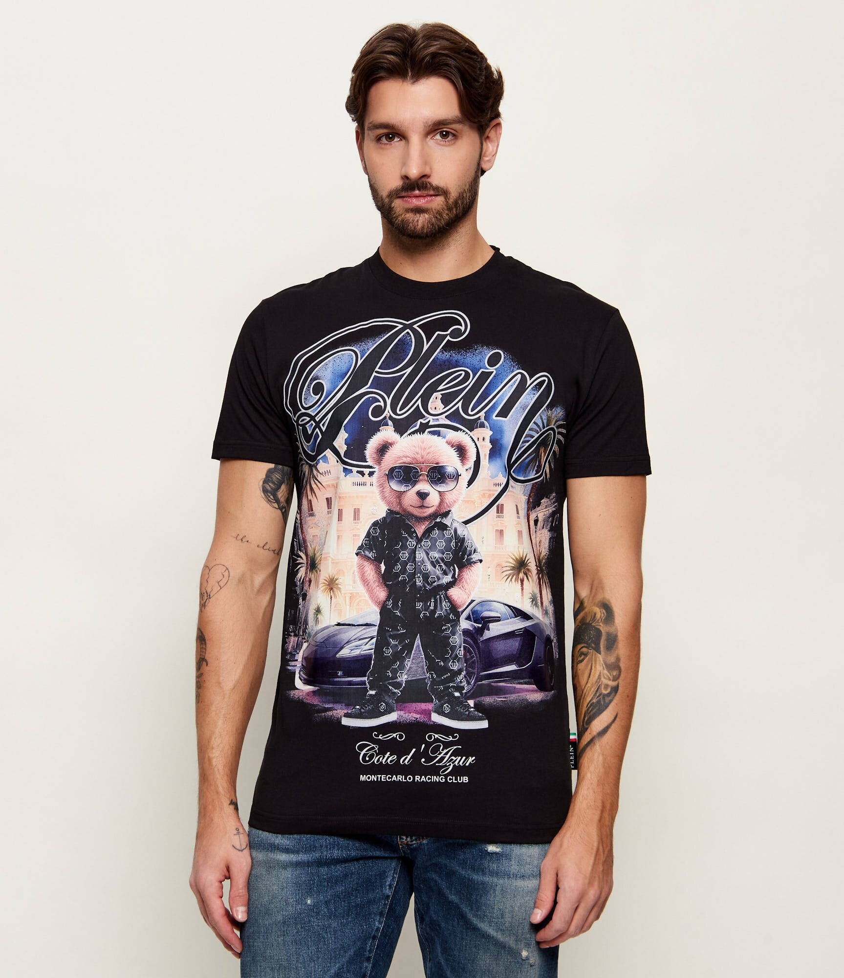 Philipp Plein Tricou Teddy Racing | regular fit