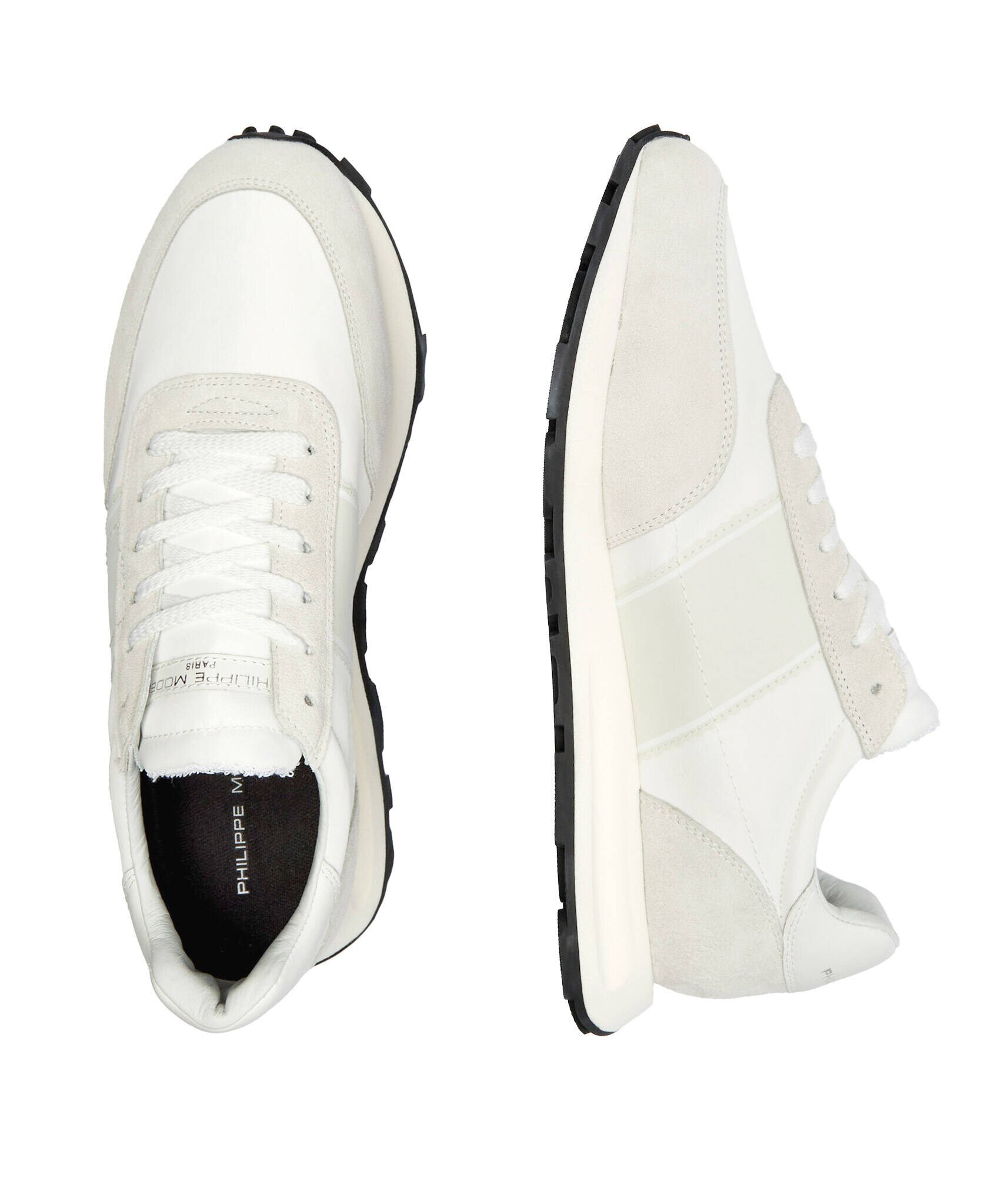 Philippe Model Sneakers Tilu cu adaos de piele