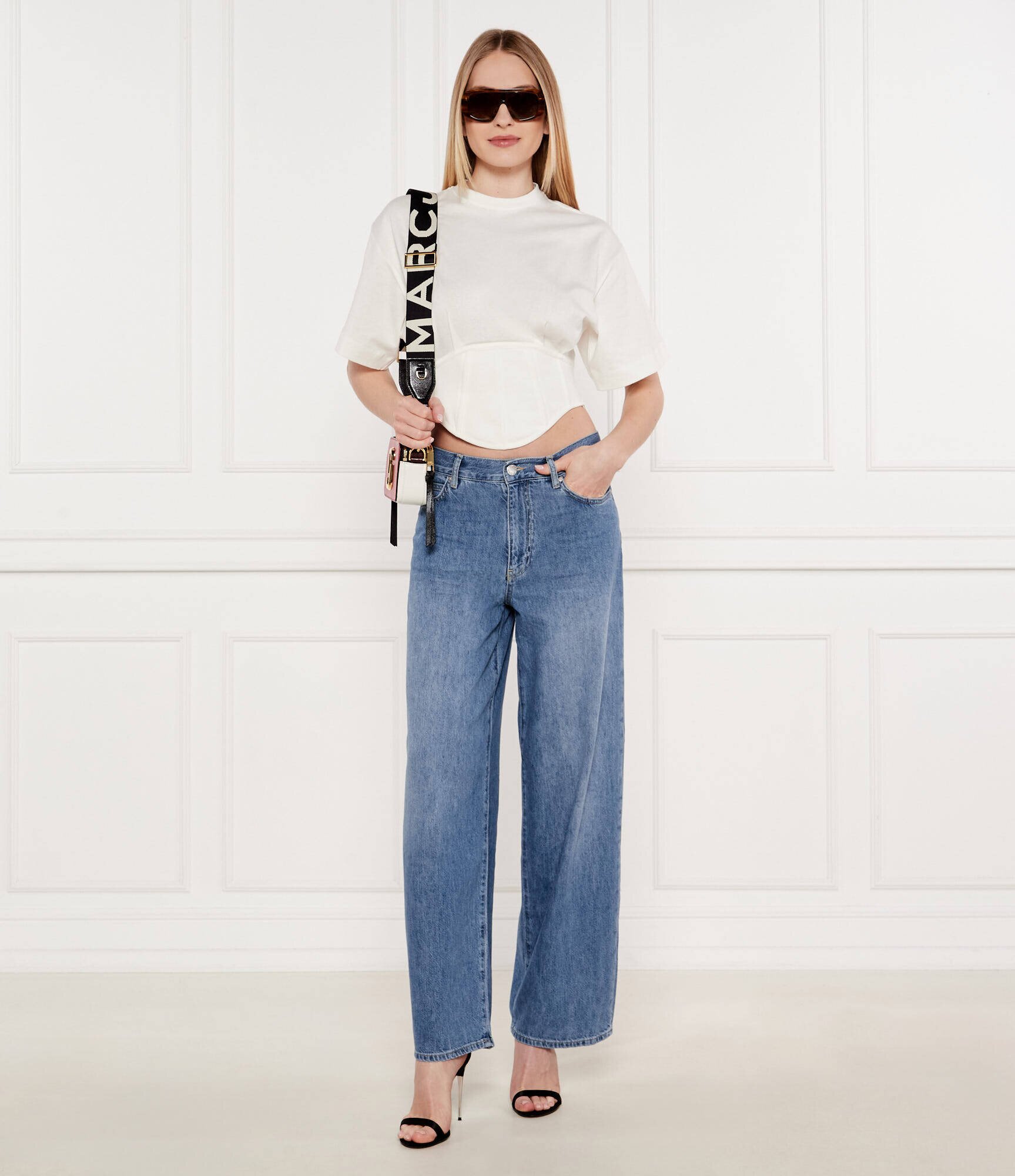 Pinko Blugi LAURYN | Loose fit | cu adaos de in