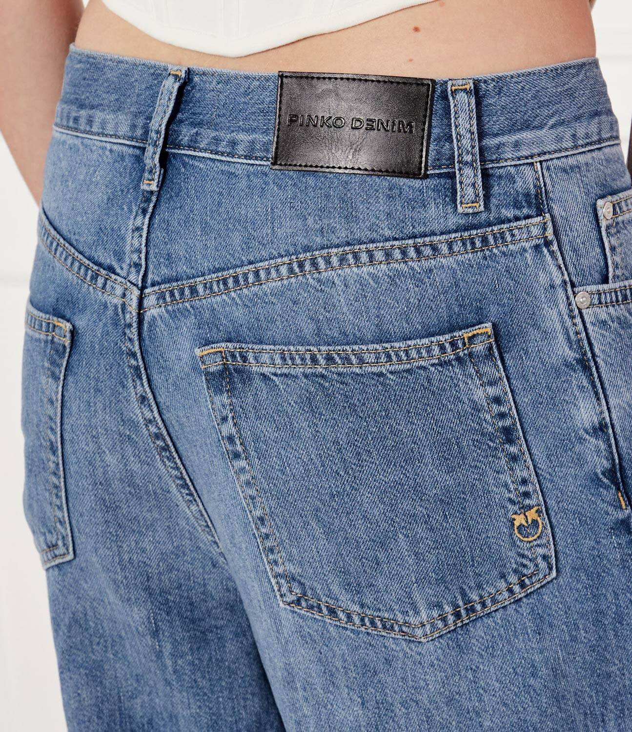 Pinko Blugi LAURYN | Loose fit | cu adaos de in