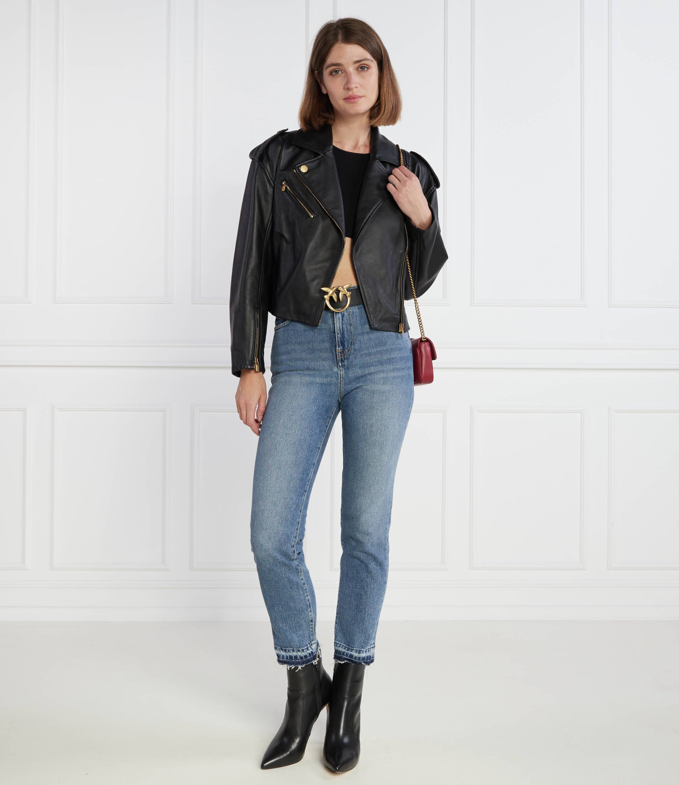 Pinko Blugi SISSY SLIM DENIM COMFORT VINTA | Slim Fit