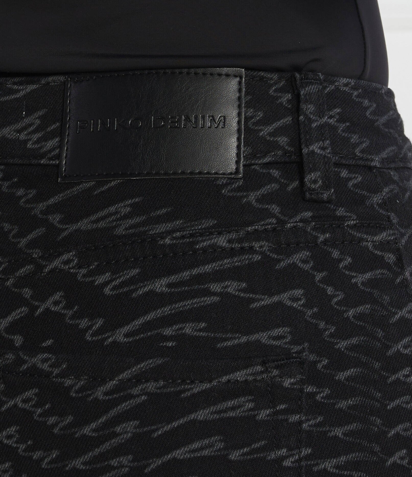 Pinko Blugi SUSAN NO BELT SKINNY DENIM BLK | Skinny fit