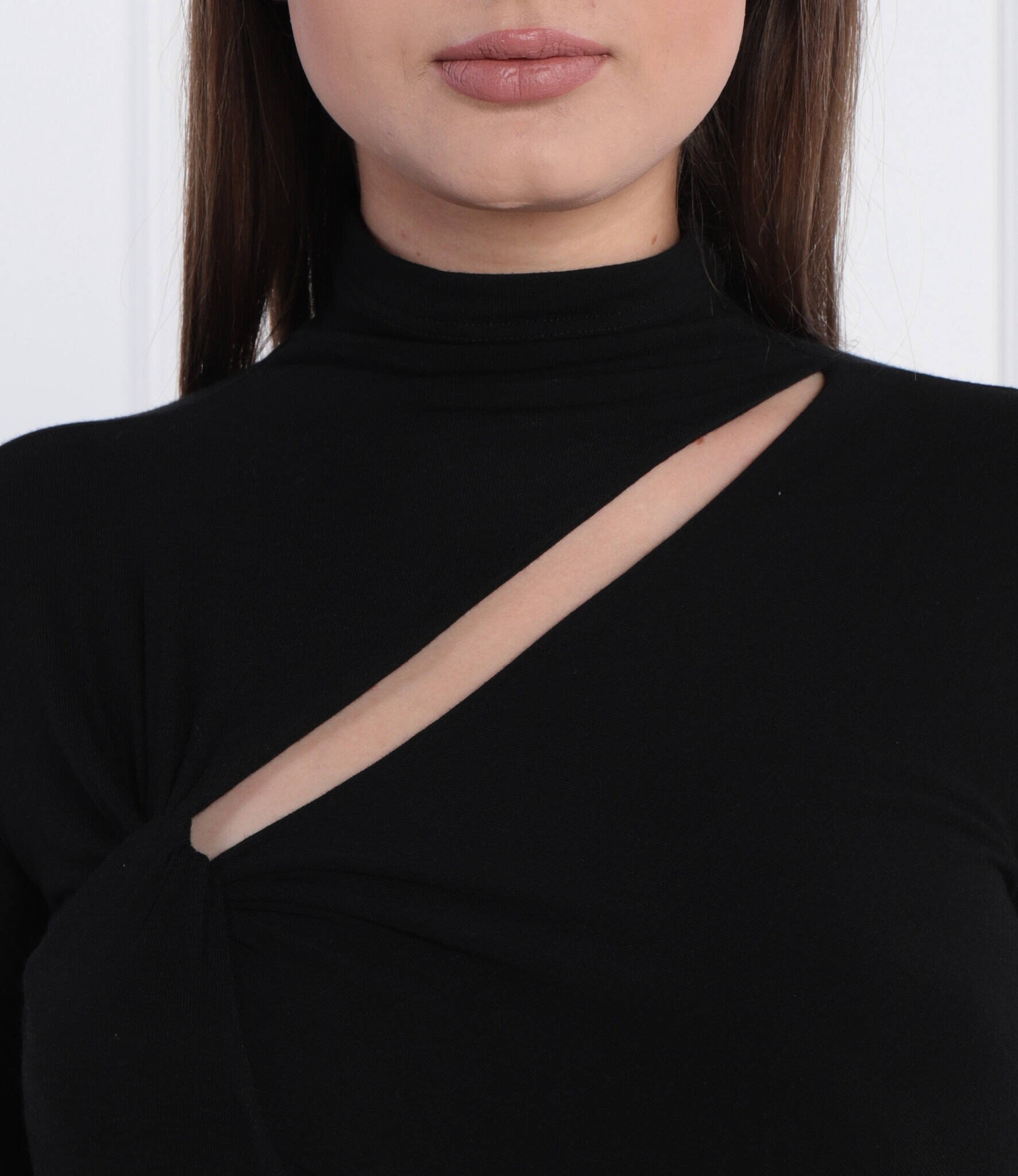 Pinko Bluză | Slim Fit cu adaos de cașmir