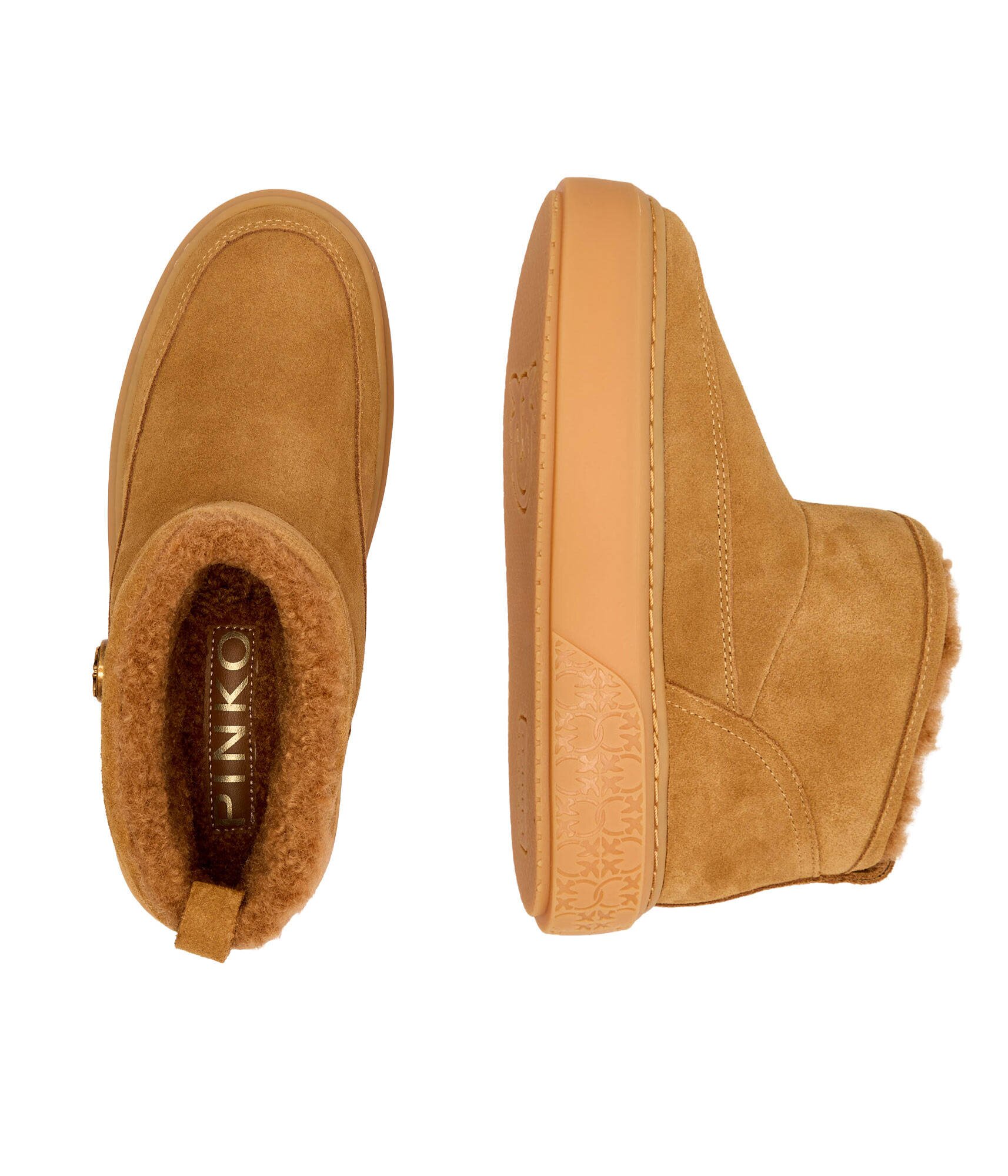 Pinko Bocanci Yoko 22 | shearling | zamsz