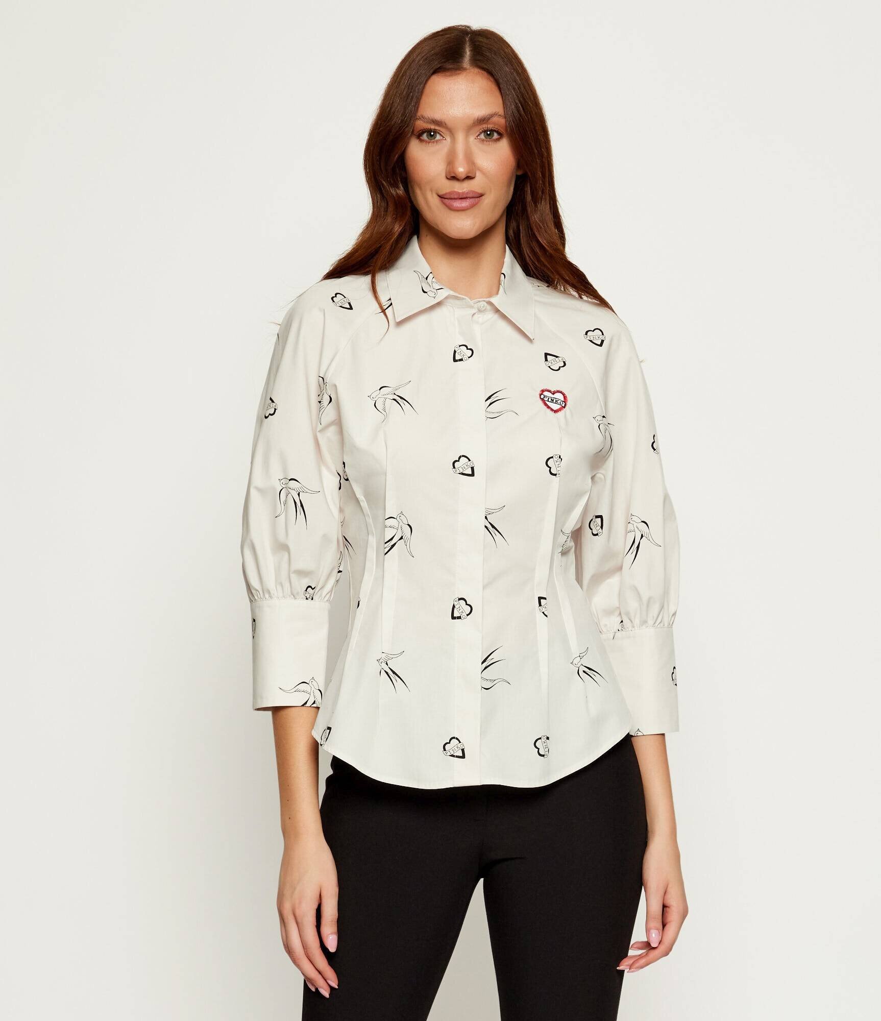 Pinko Cămașă CORN FLAKES | Slim Fit