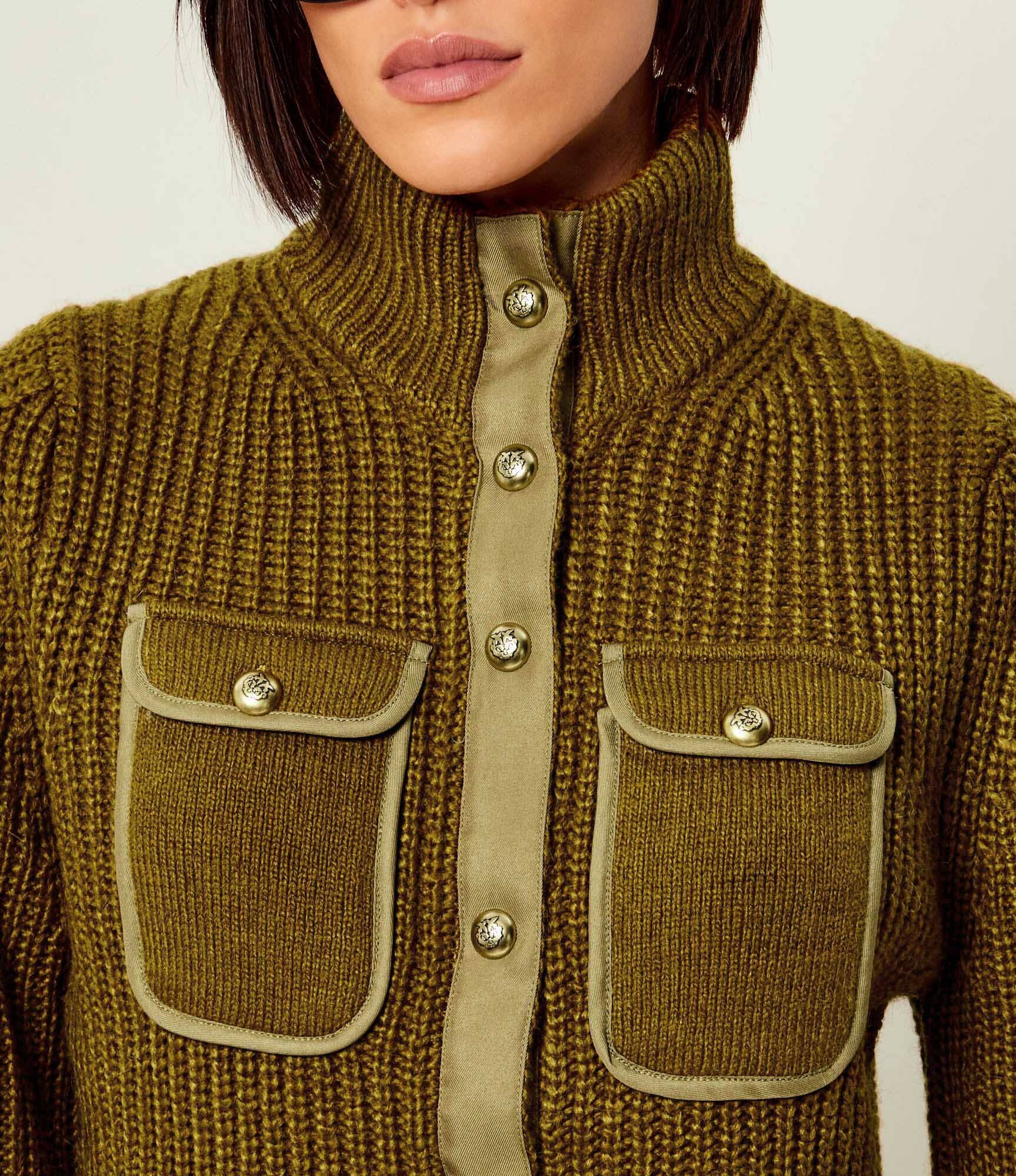 Pinko Cardigan Pispiglio | Slim Fit cu adaos de lână