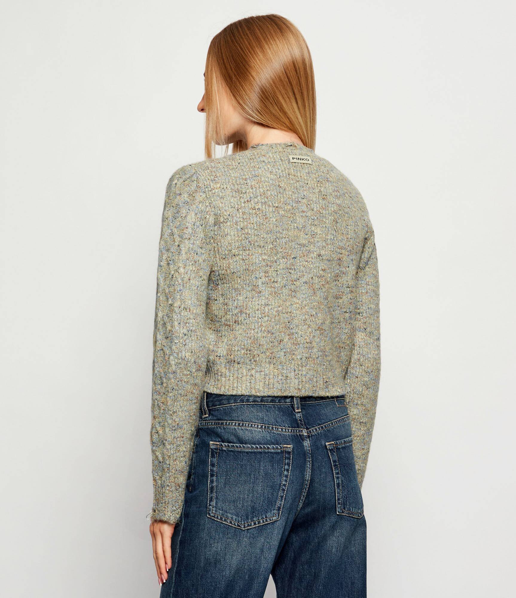 Pinko Cardigan WALKING IN MEMPHIS | Cropped Fit