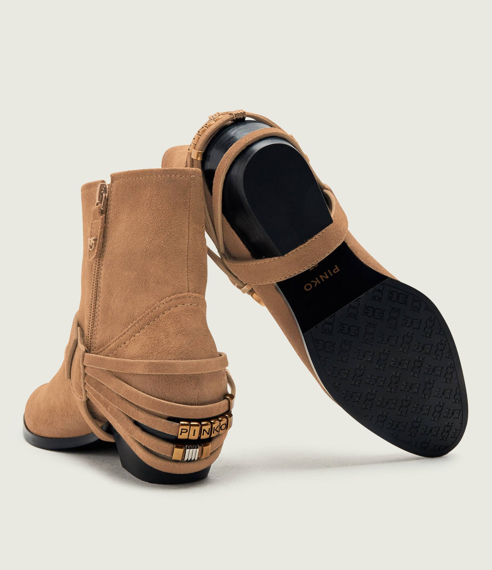 Pinko Cizme cowboy Jane 07 | piele întoarsă
