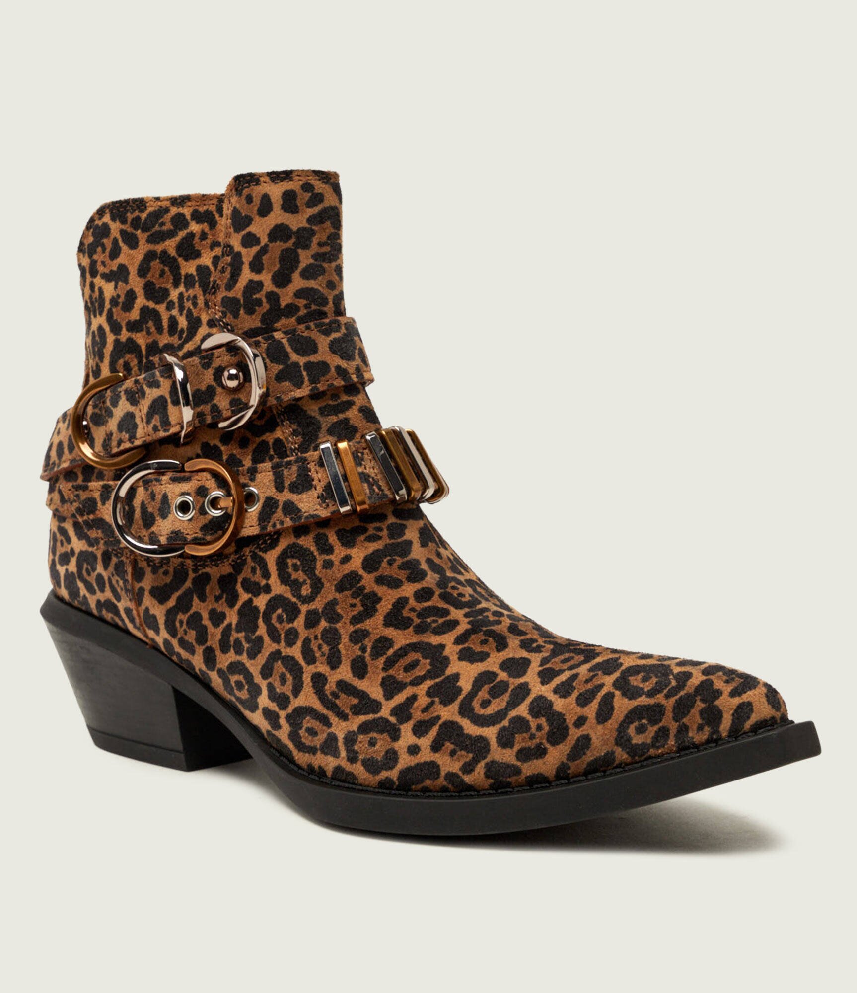 Pinko Cizme cowboy TEX 13 | piele întoarsă