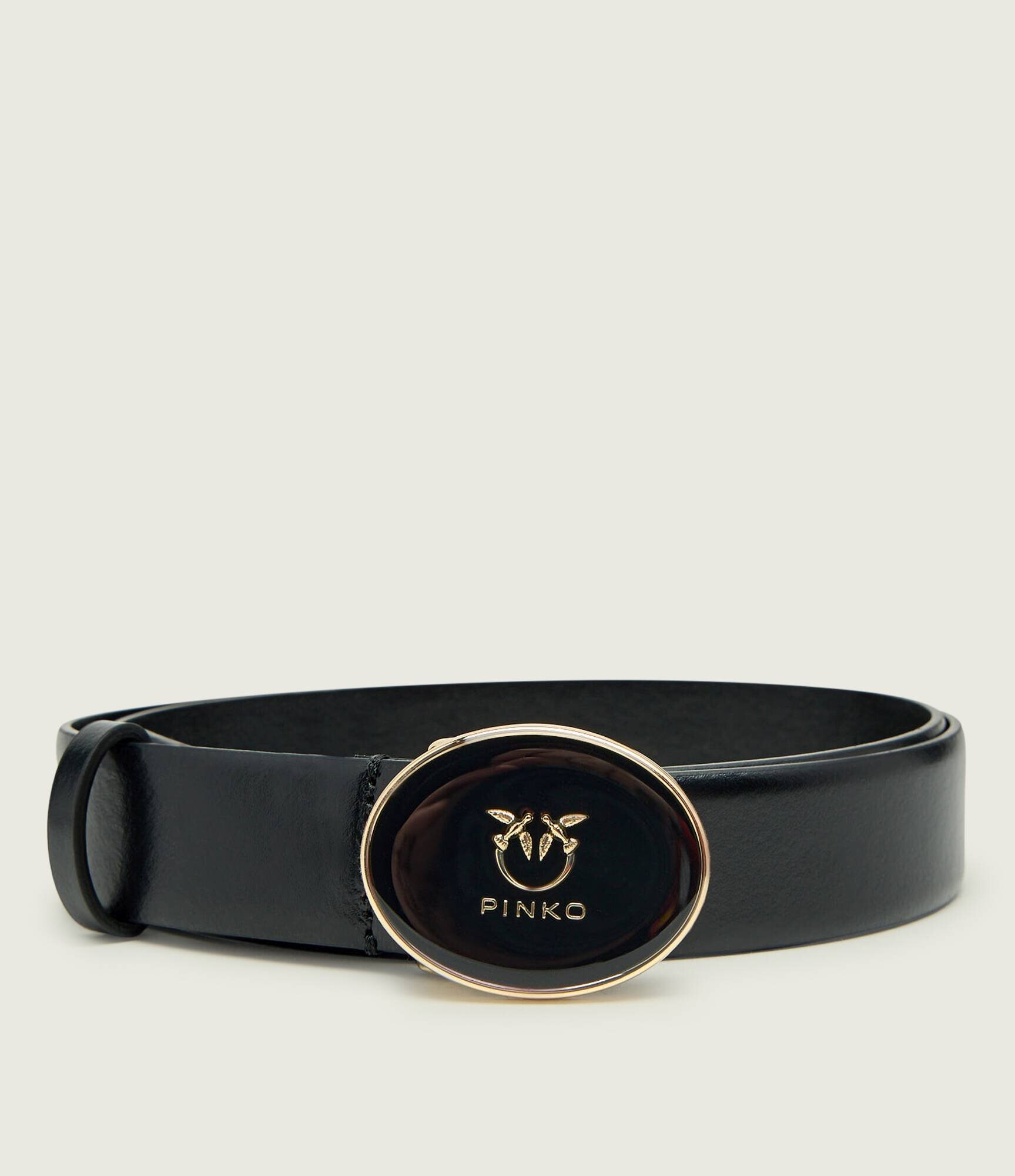 Pinko Curea de piele ROUND ENAMEL H28