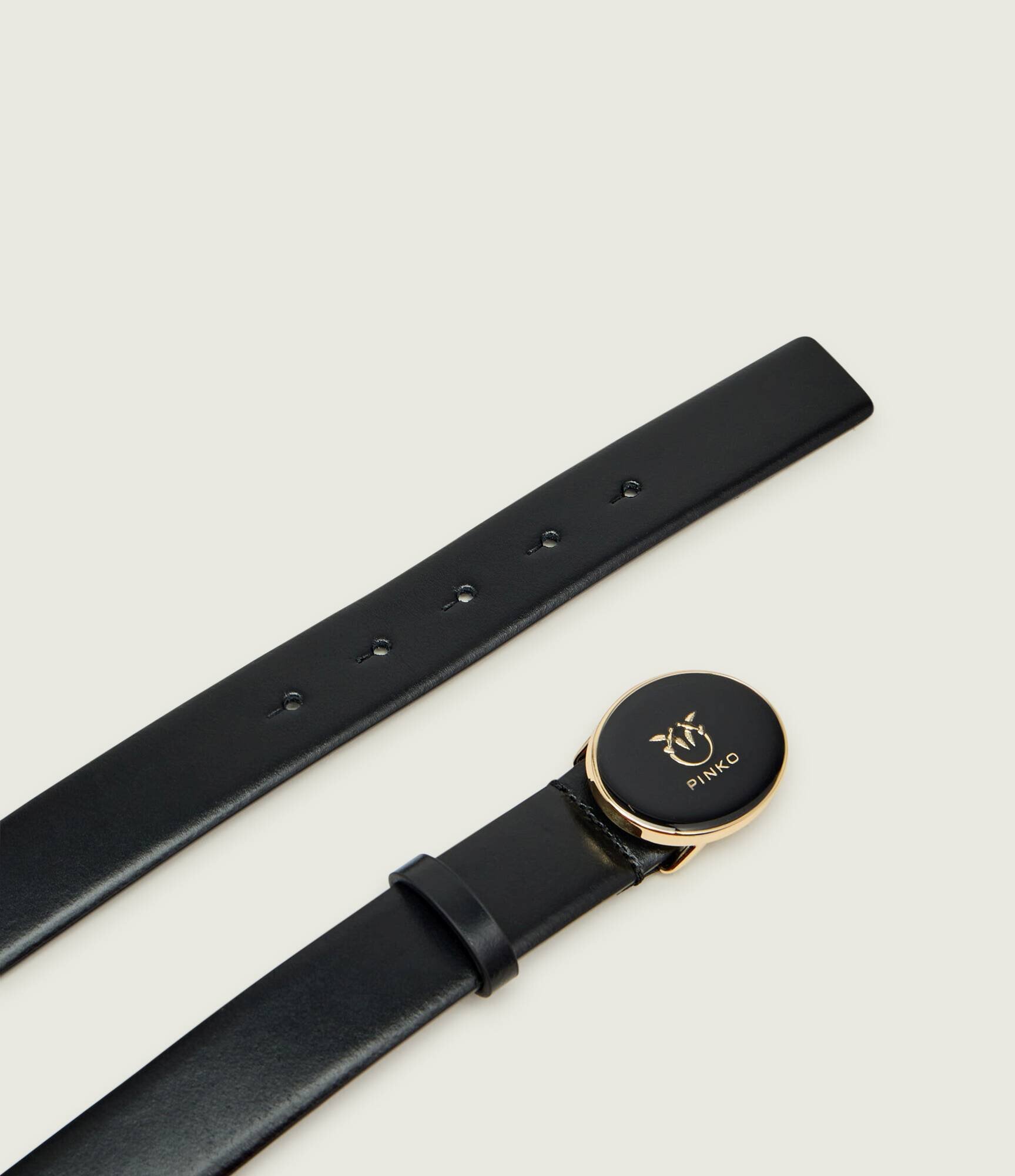 Pinko Curea de piele ROUND ENAMEL H28