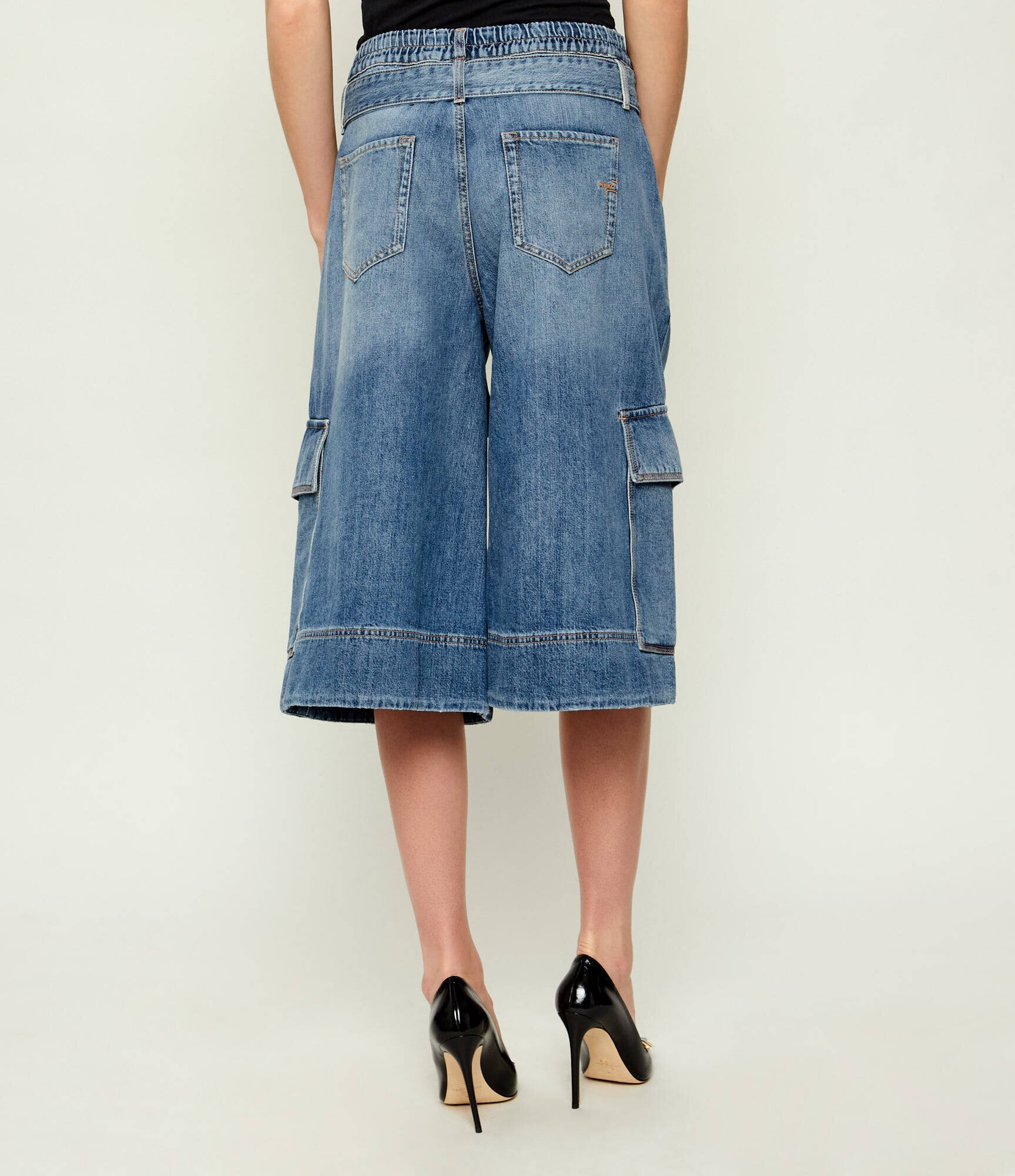 Pinko De blugi bermude Blonde | Loose fit