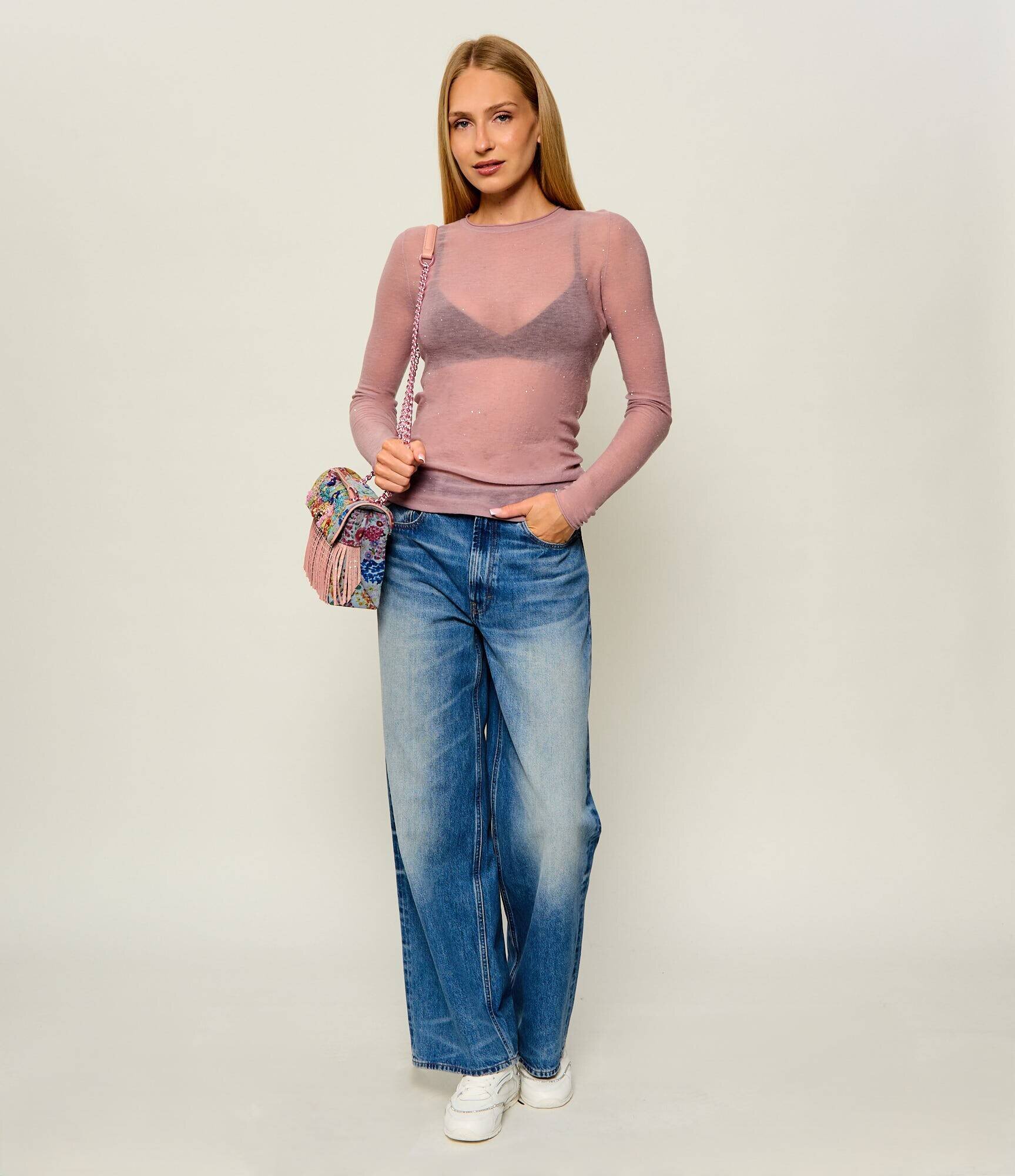 Pinko De lână bluză Pico | Slim Fit