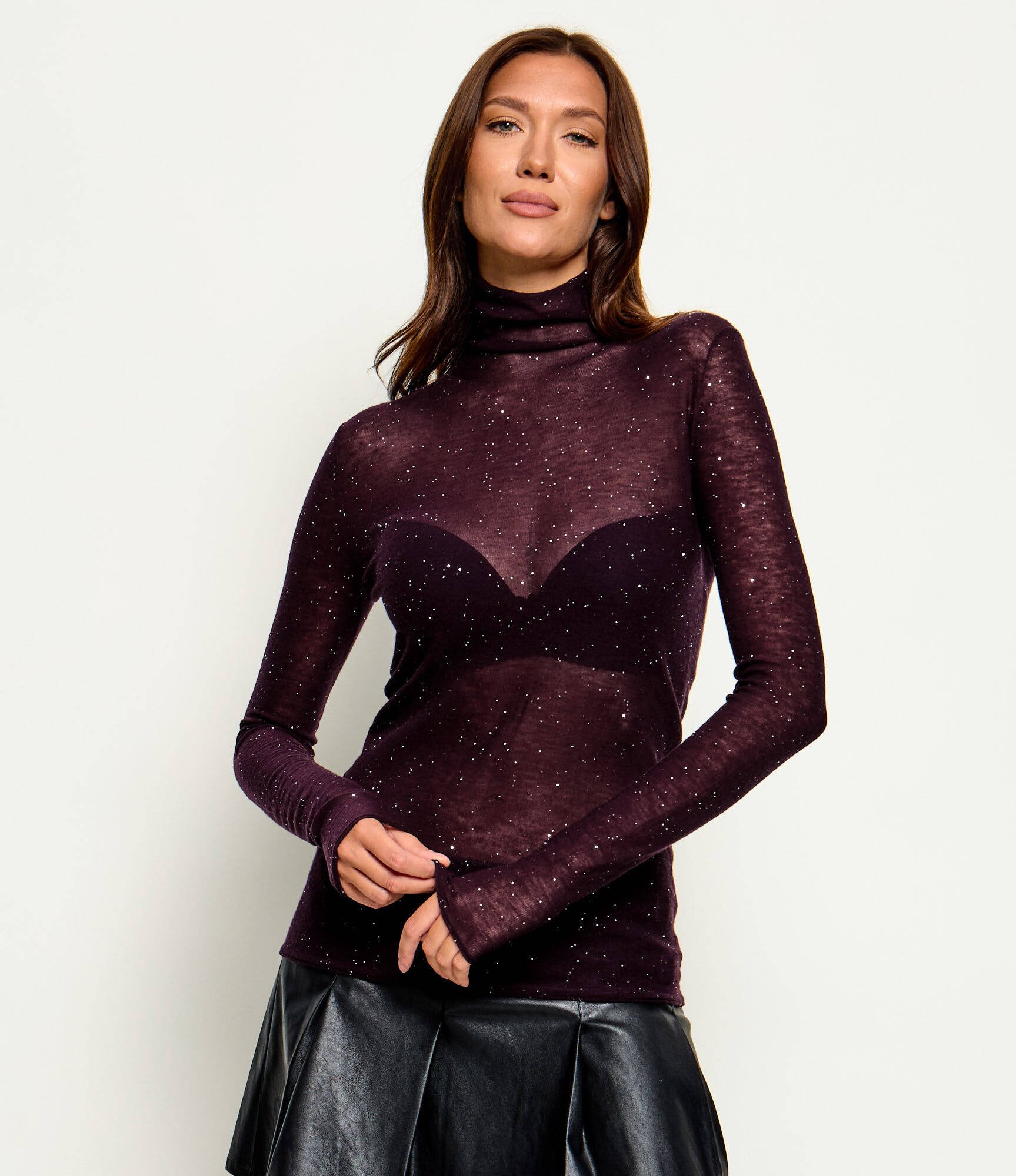 Pinko De lână maletă | Slim Fit