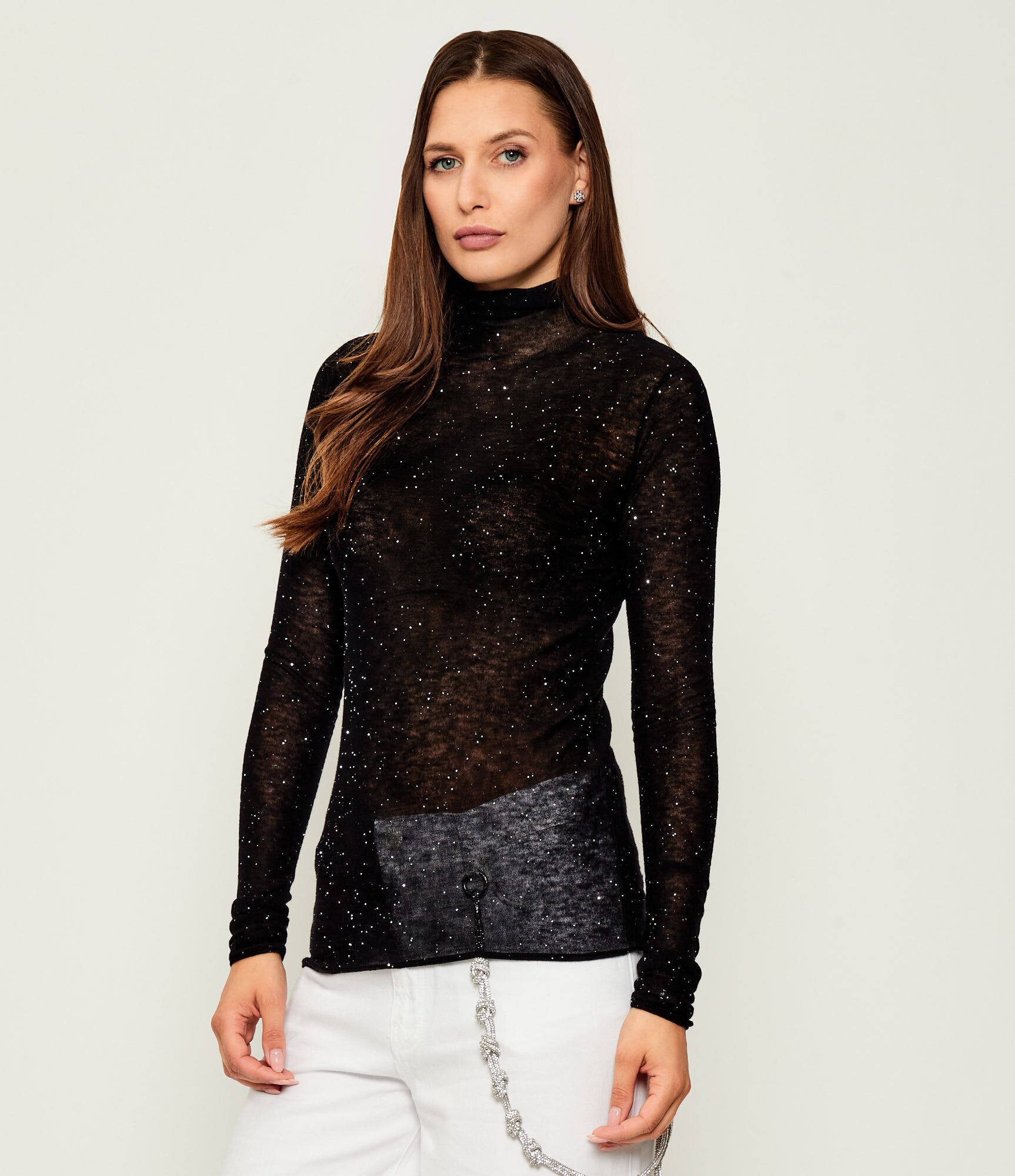 Pinko De lână maletă | Slim Fit