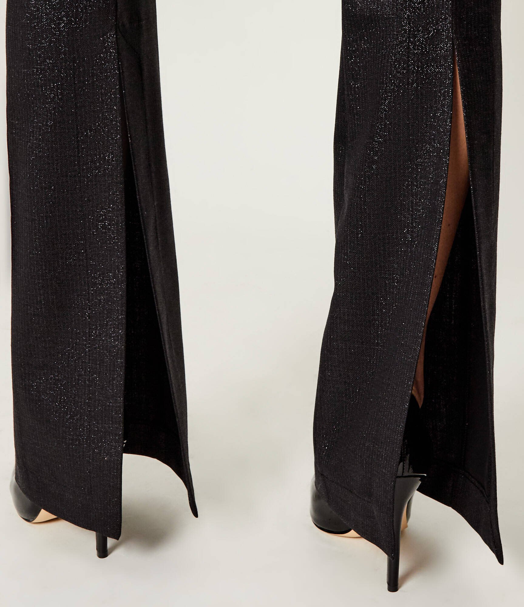 Pinko De lână pantaloni Agueda | flare fit