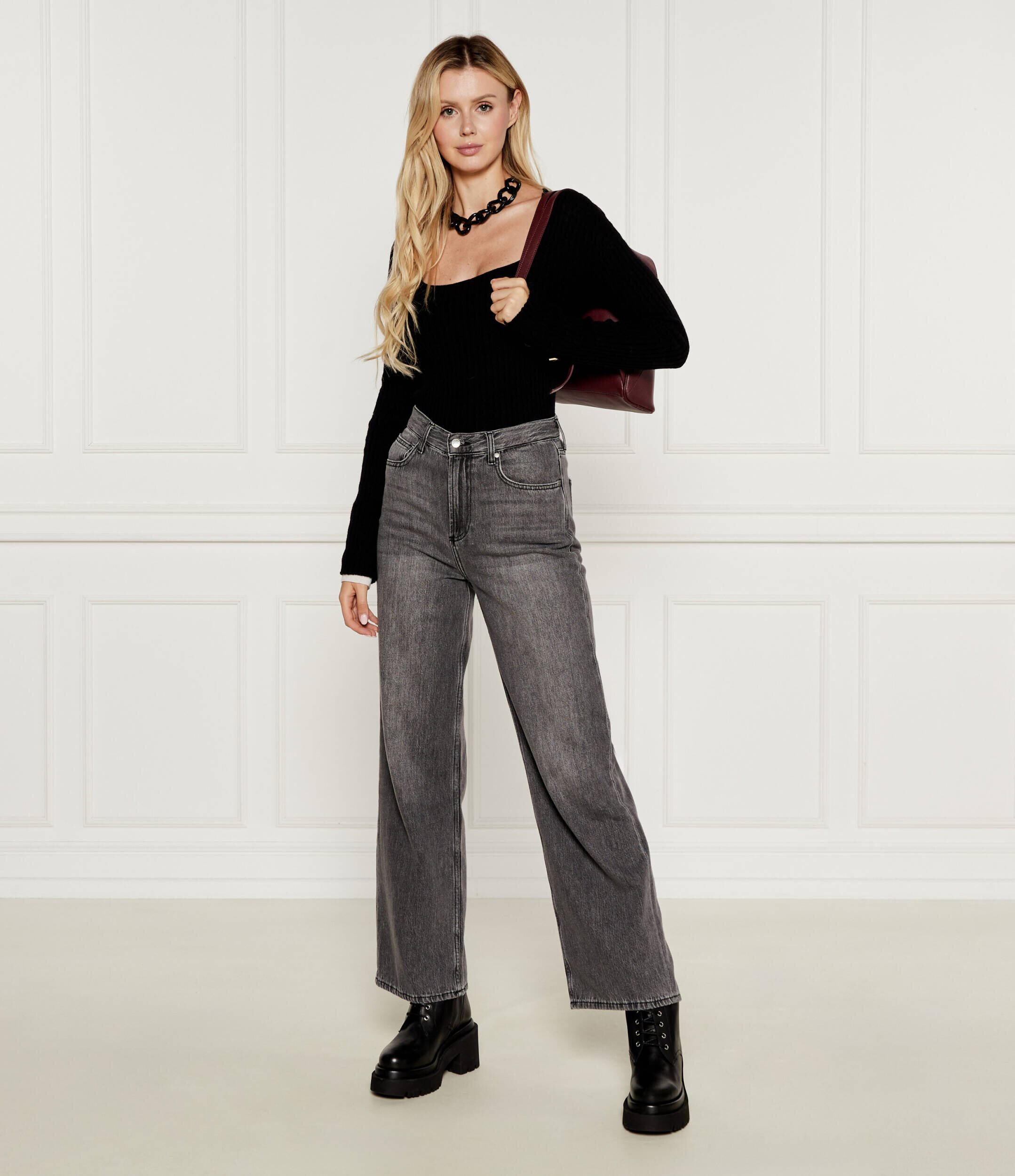Pinko De lână pulover CYMRIC | Slim Fit cu adaos de cașmir