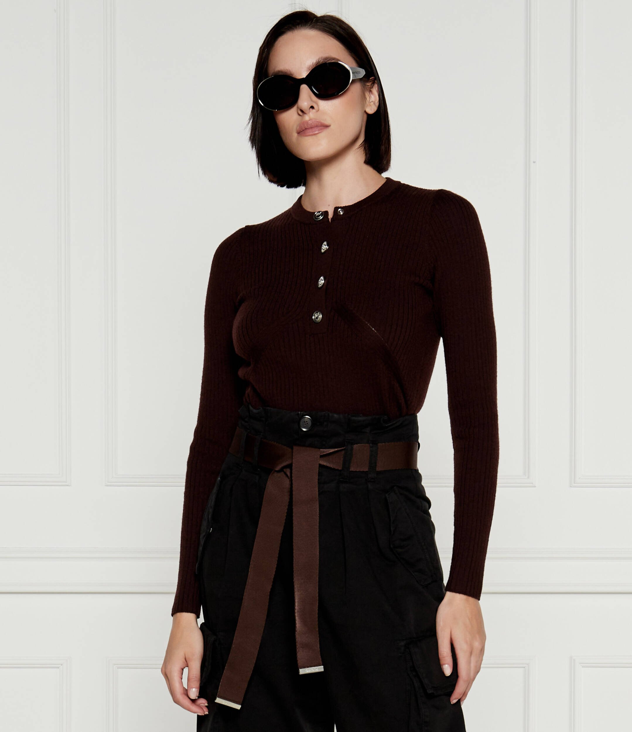 Pinko De lână pulover SERAFINO | Slim Fit