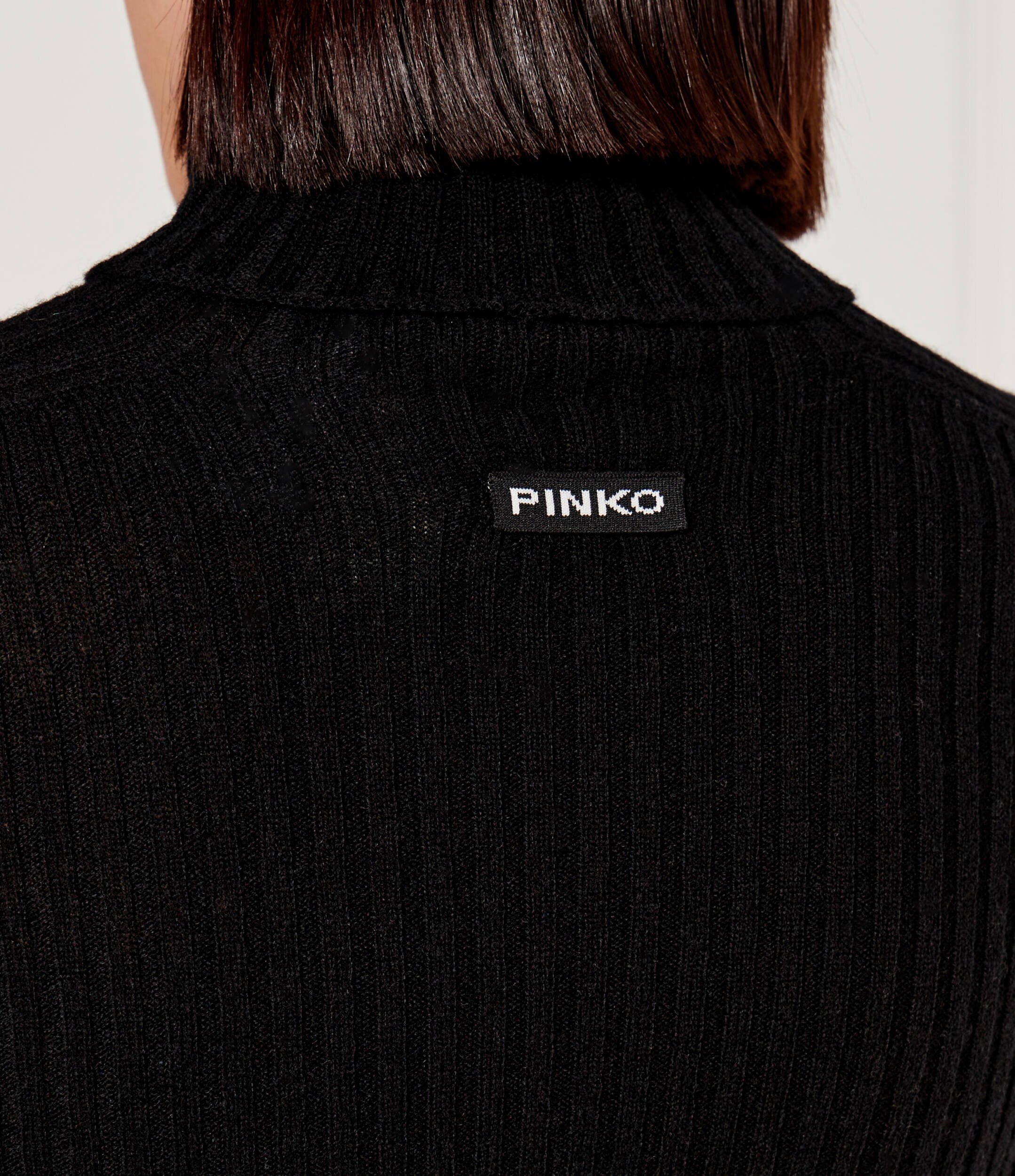 Pinko De lână rochie Highlander cu adaos de cașmir