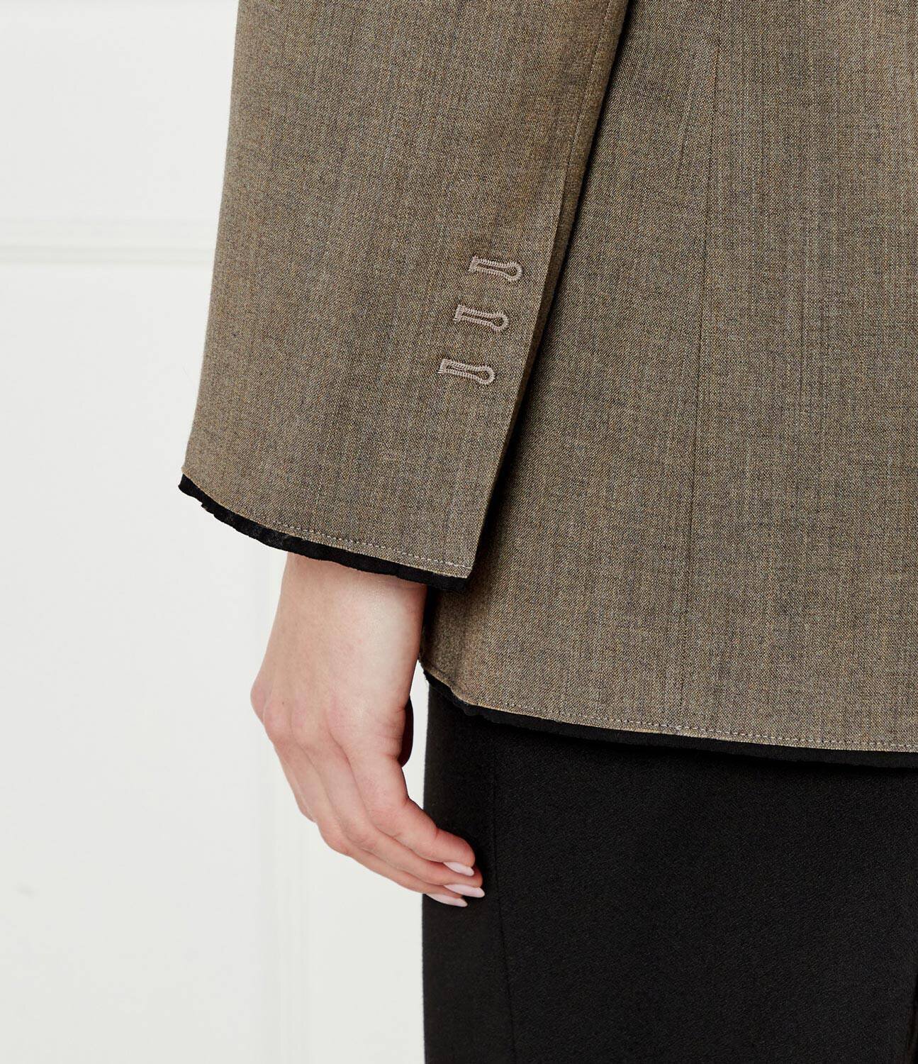 Pinko De lână sacou | Regular Fit