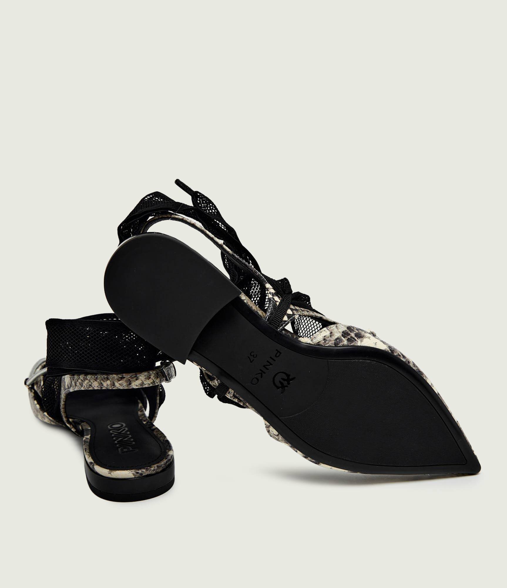 Pinko De piele balerini Gianira 30