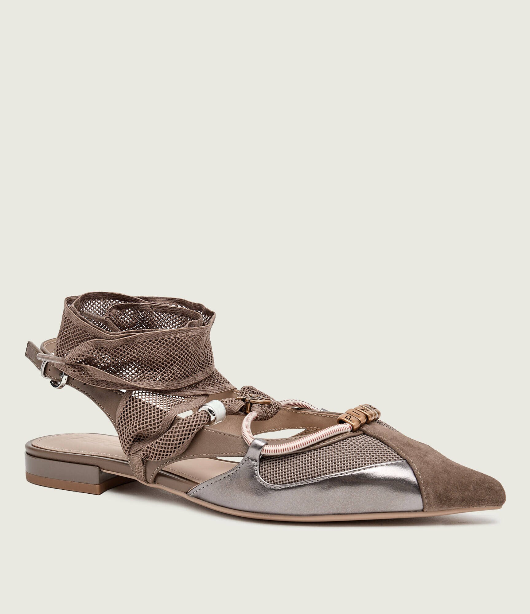Pinko De piele balerini GIANIRA 30 | piele întoarsă