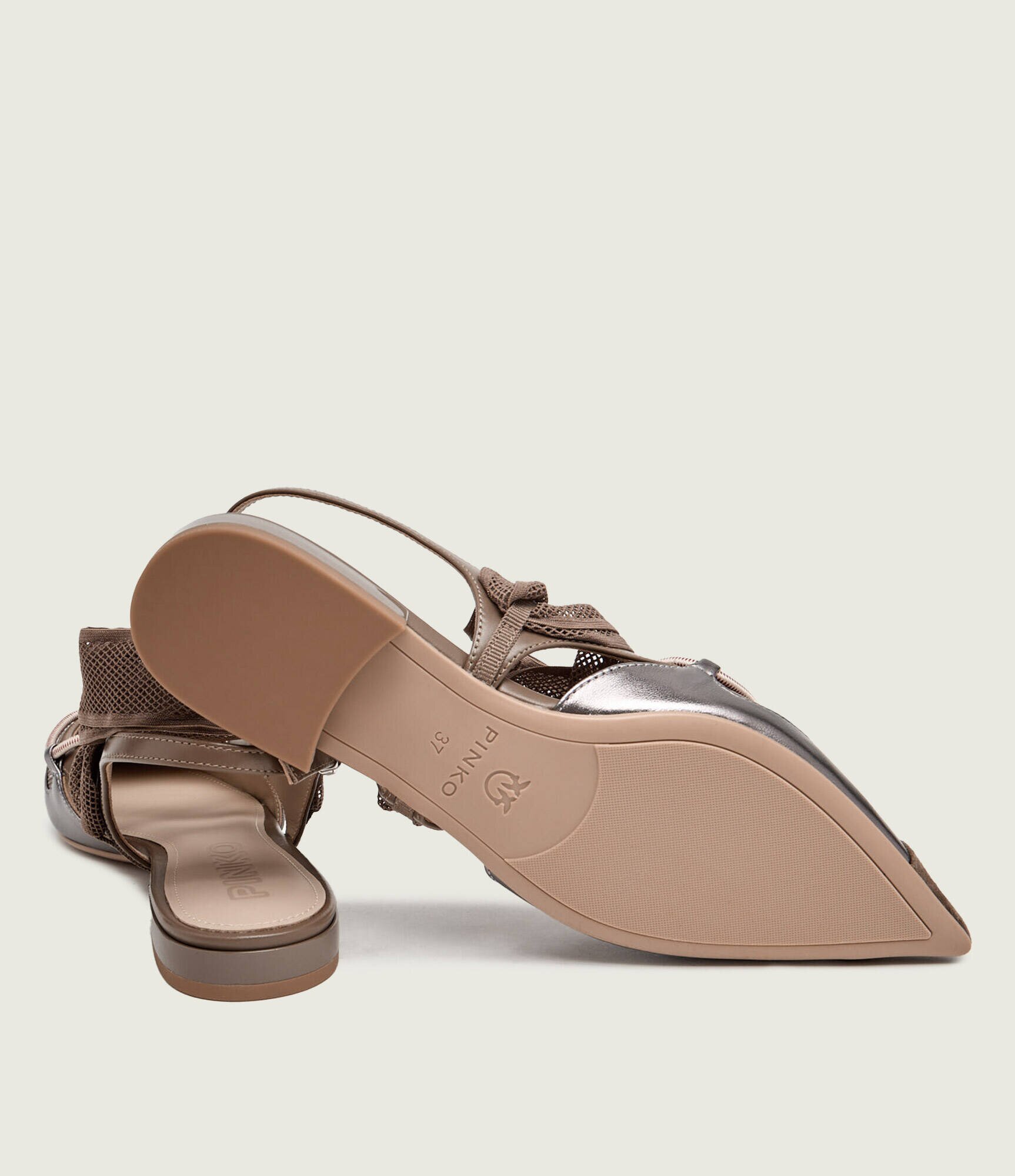 Pinko De piele balerini GIANIRA 30 | piele întoarsă