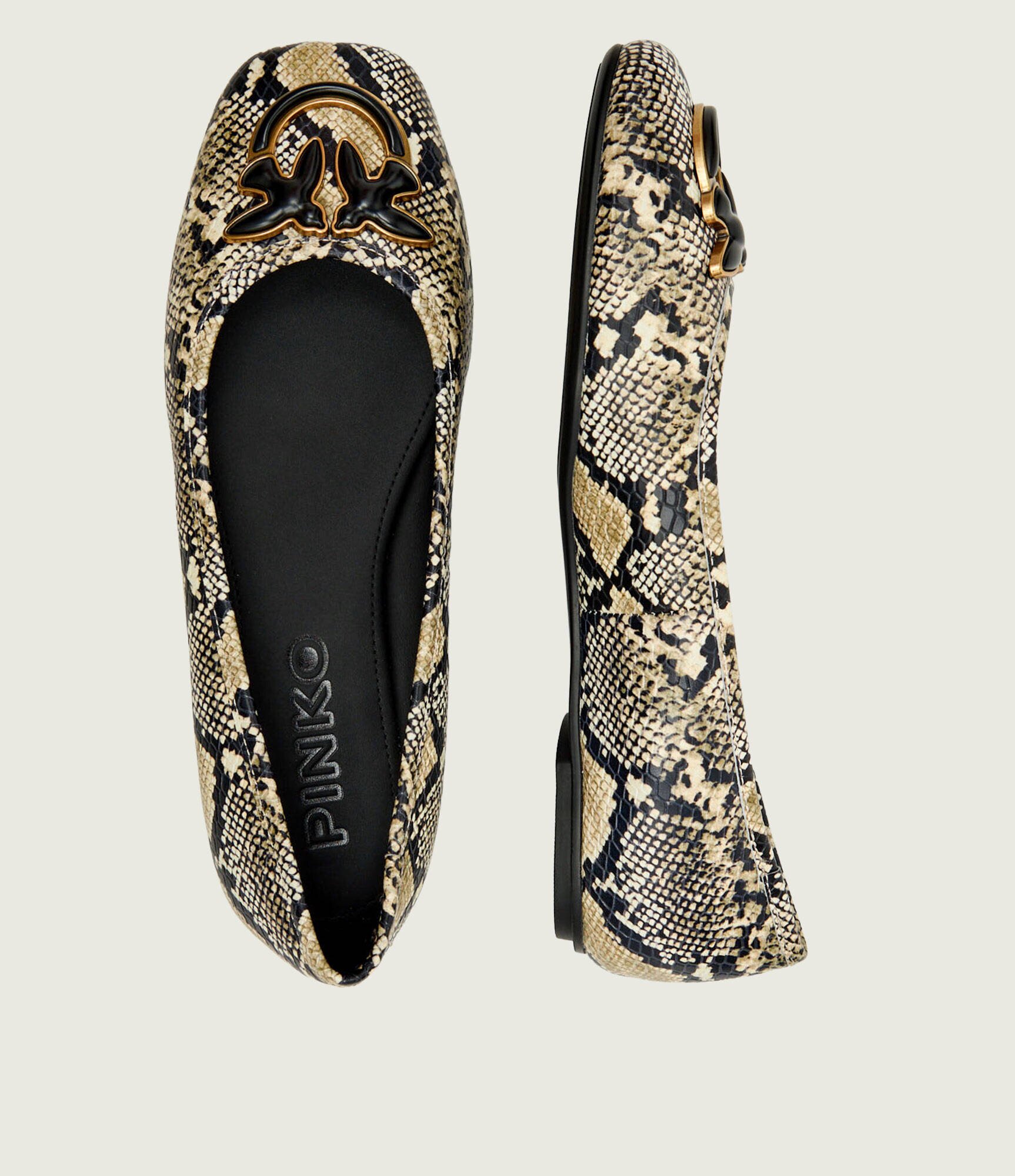Pinko De piele balerini MAX 03