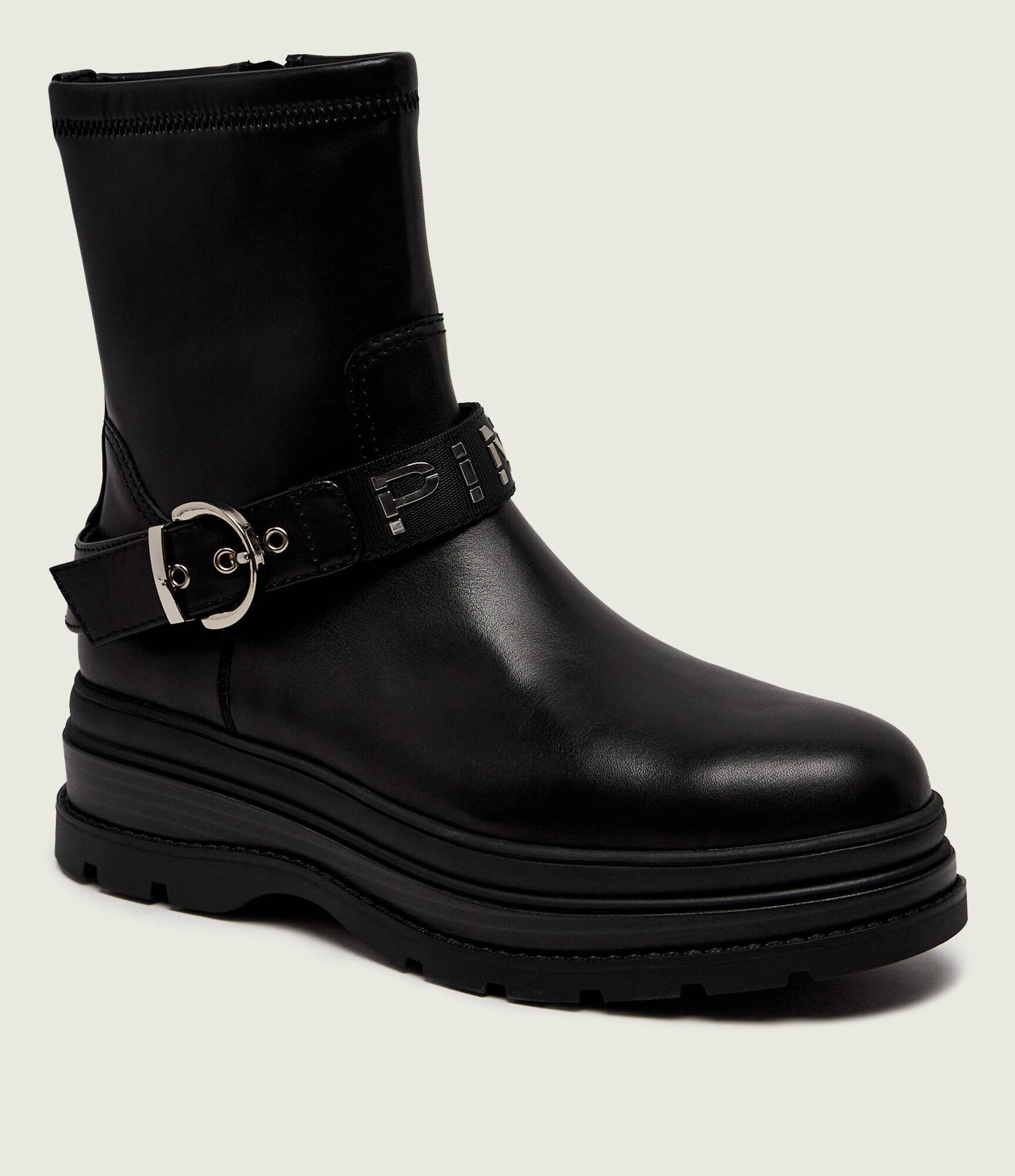 Pinko De piele botine cu platformă Eva 01