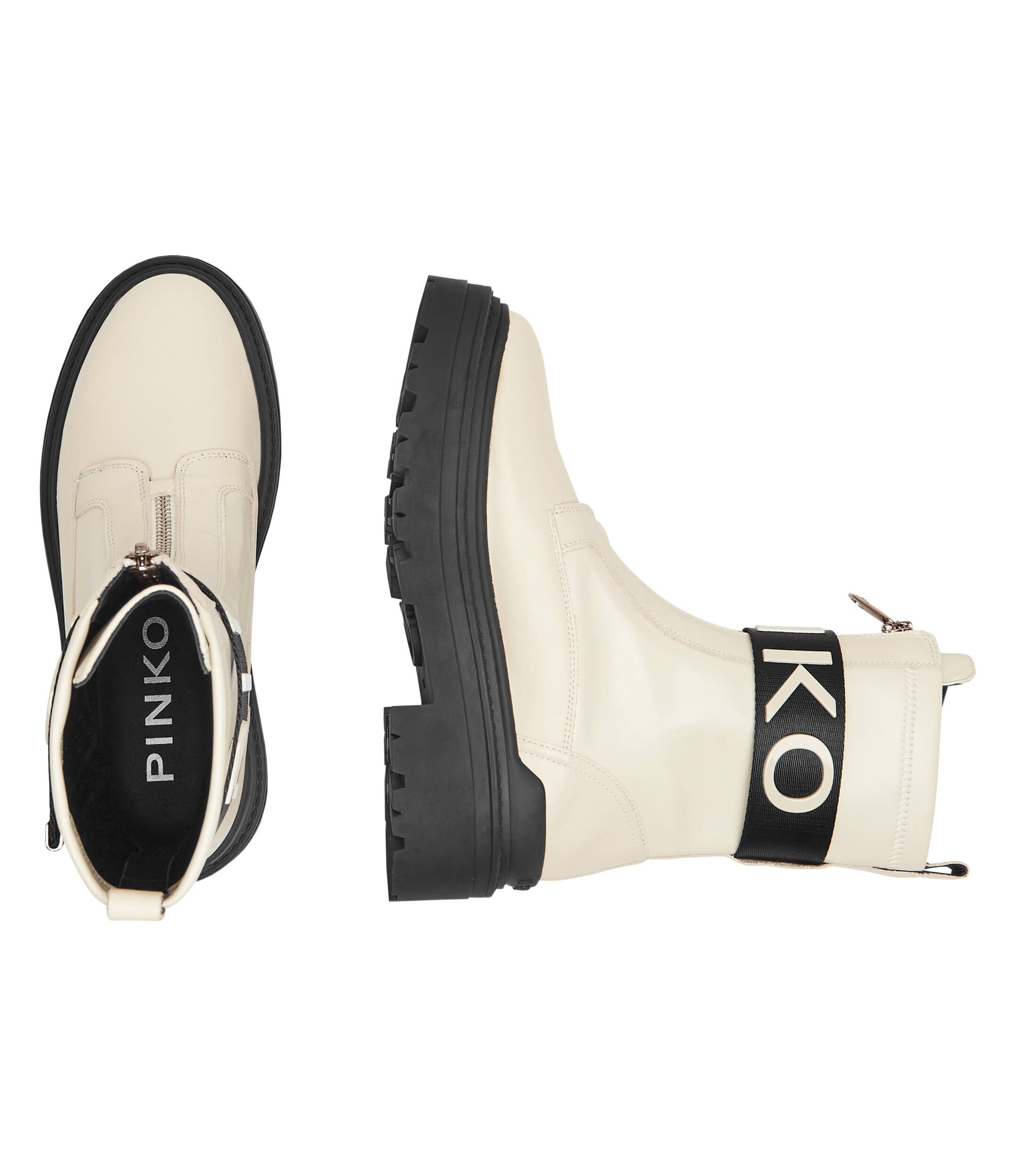 Pinko De piele botine cu platformă Mia 13