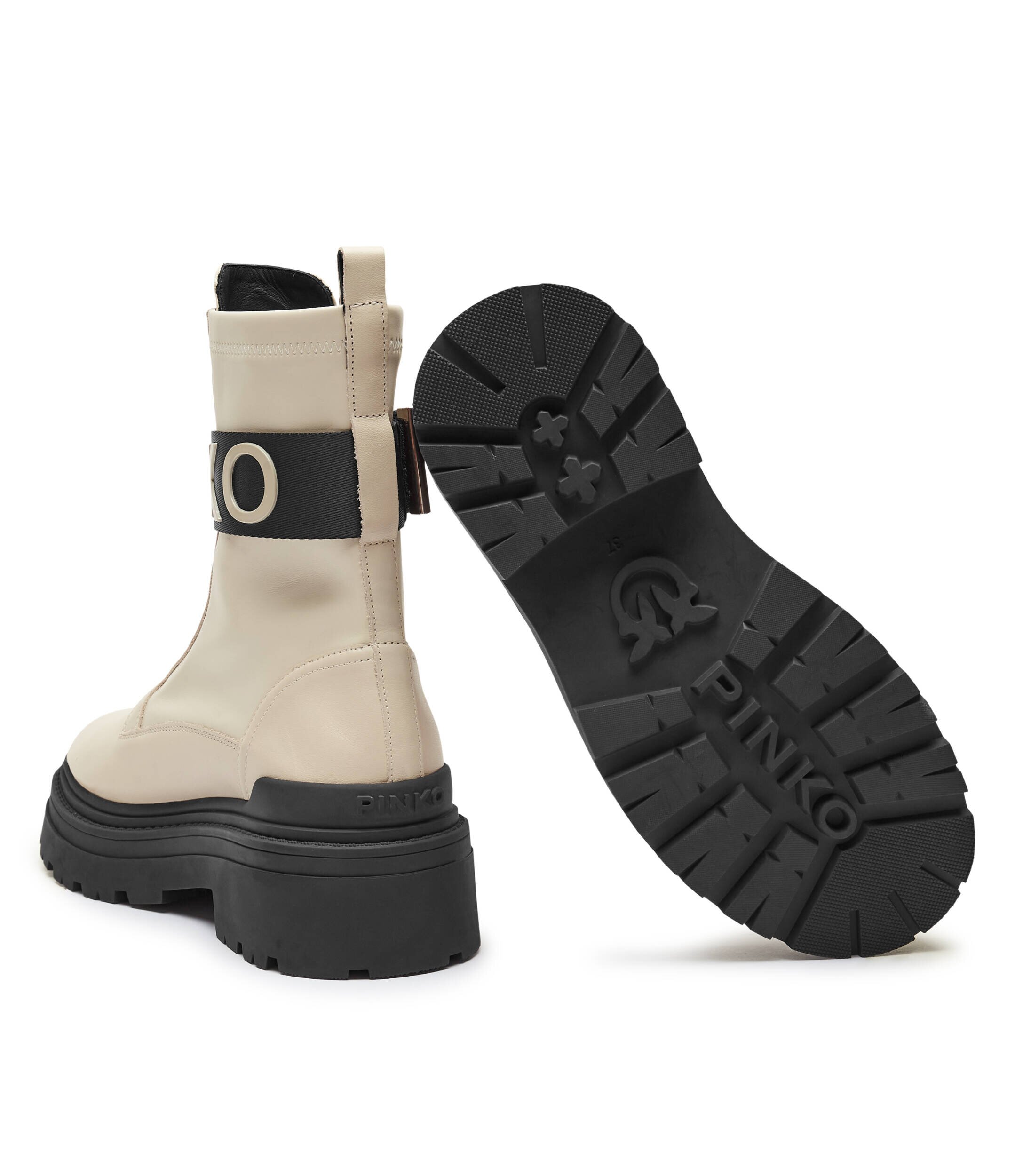 Pinko De piele botine cu platformă Mia 13