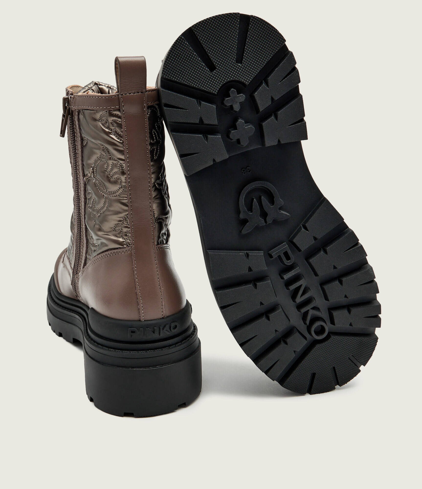 Pinko De piele botine cu platformă MIA 25