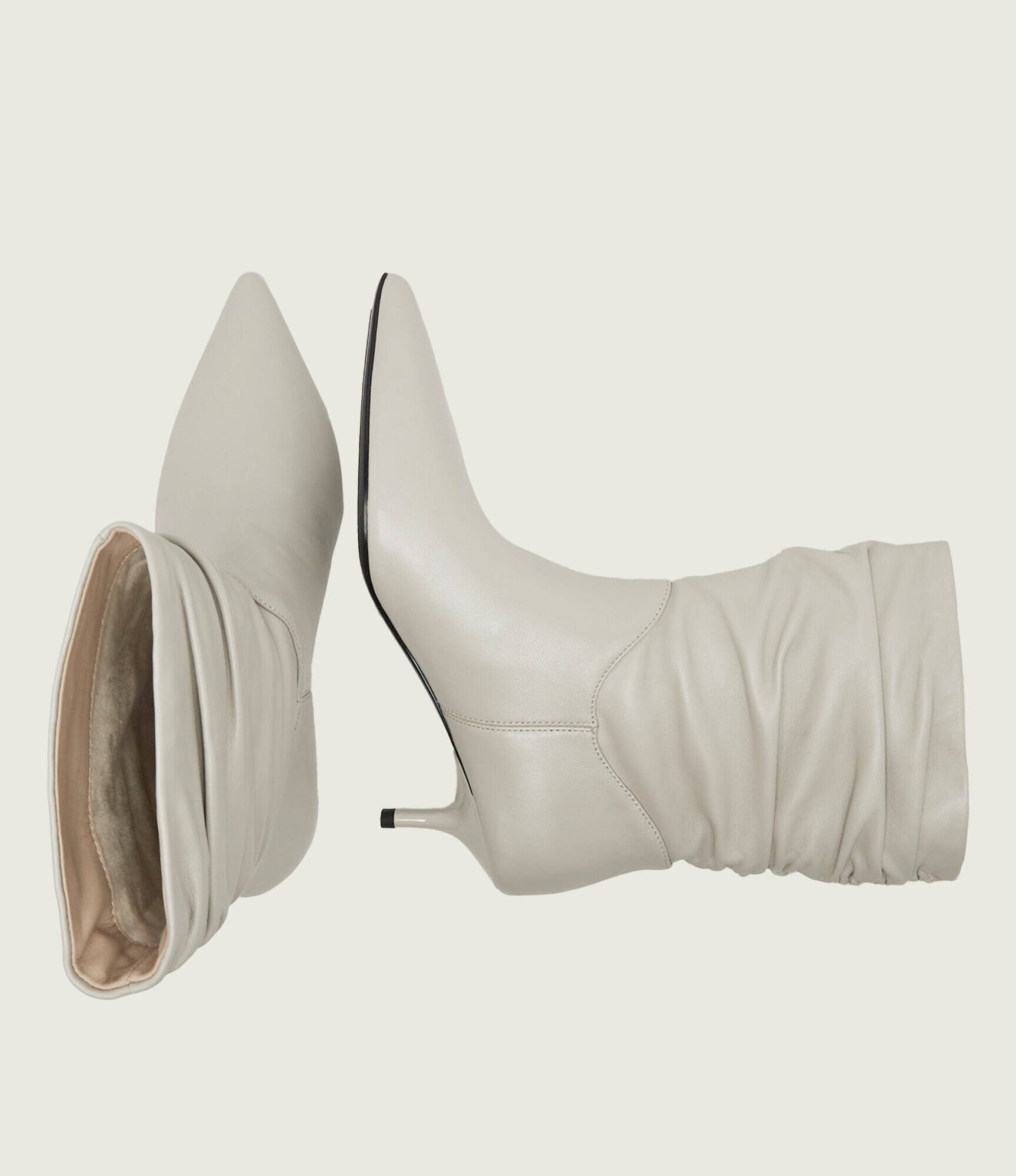 Pinko De piele botine cu toc subțire Gloria 28