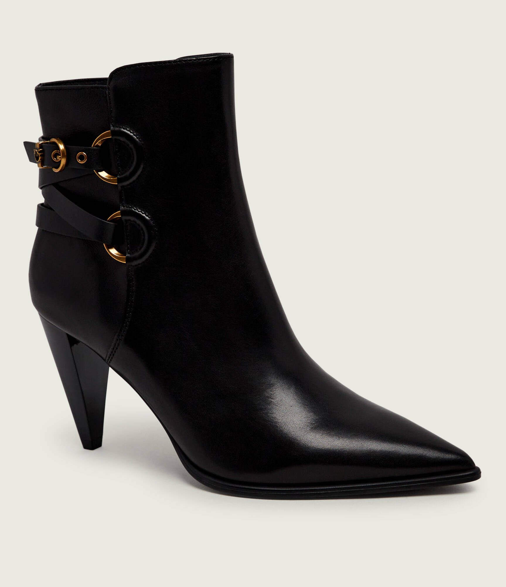 Pinko De piele botine cu toc Vane 01