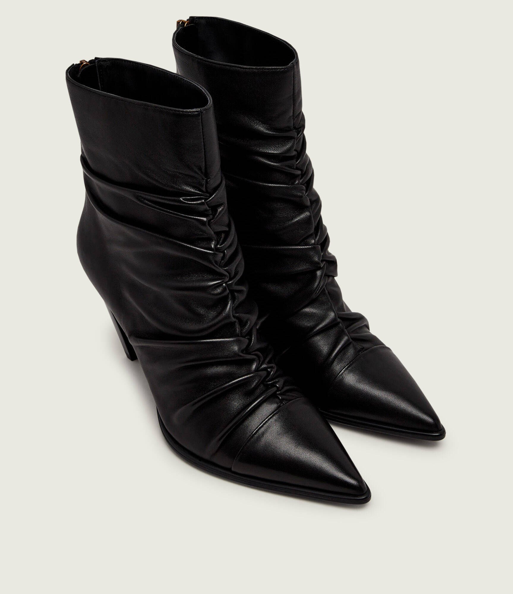 Pinko De piele botine cu toc Vane 02