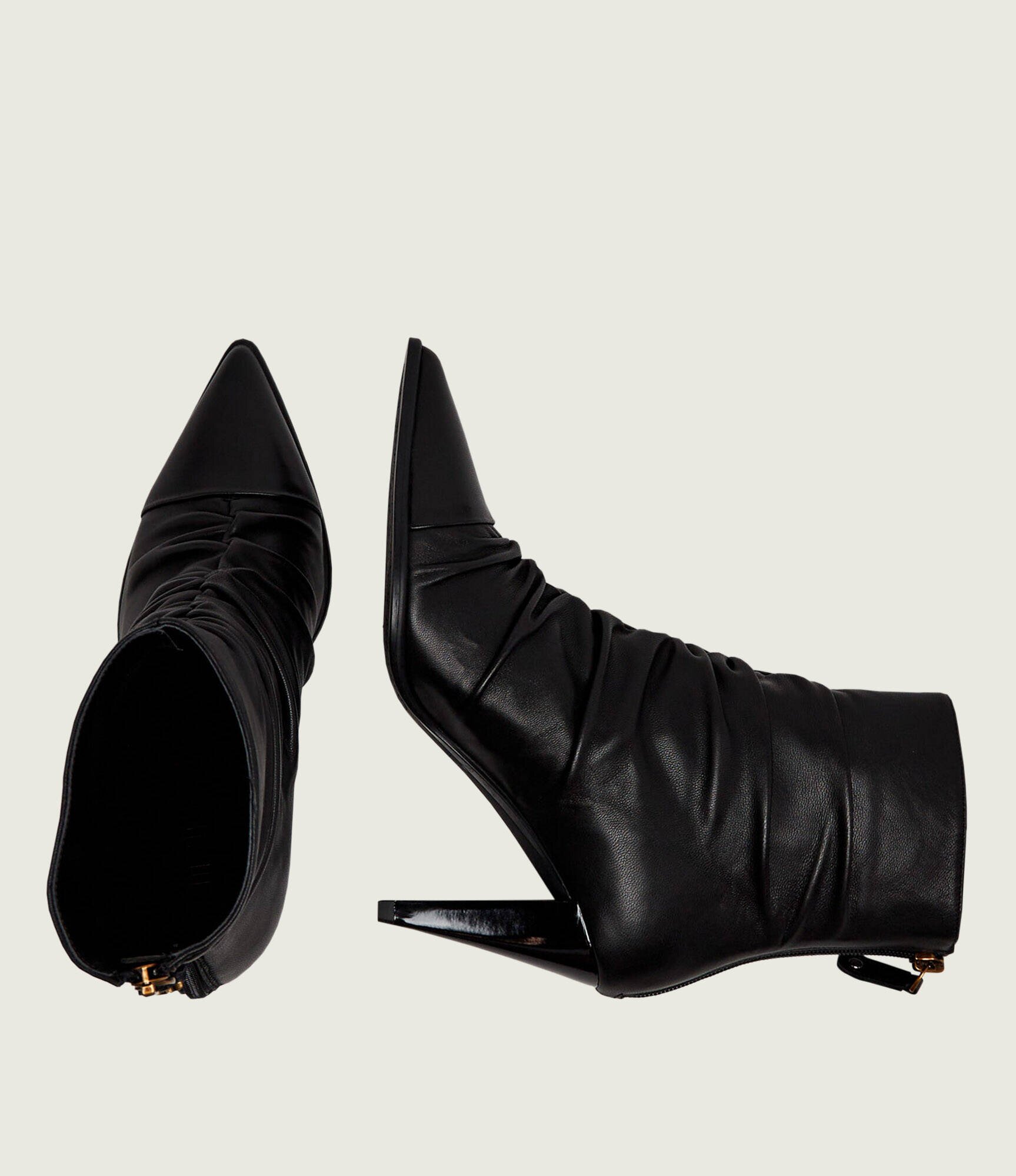 Pinko De piele botine cu toc Vane 02