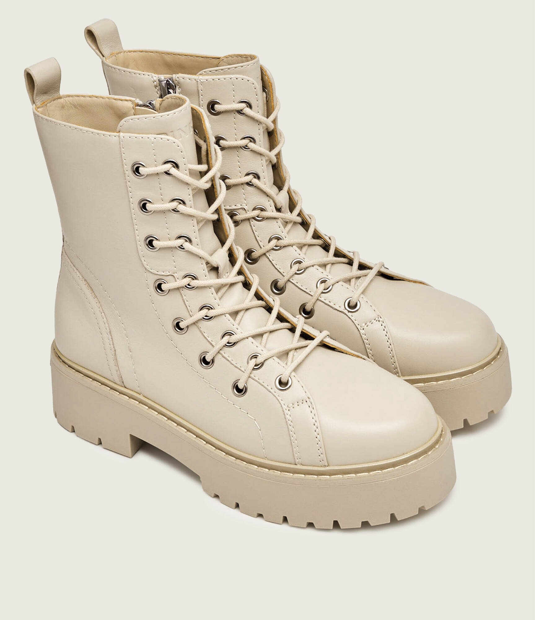 Pinko De piele botine Margaret 06
