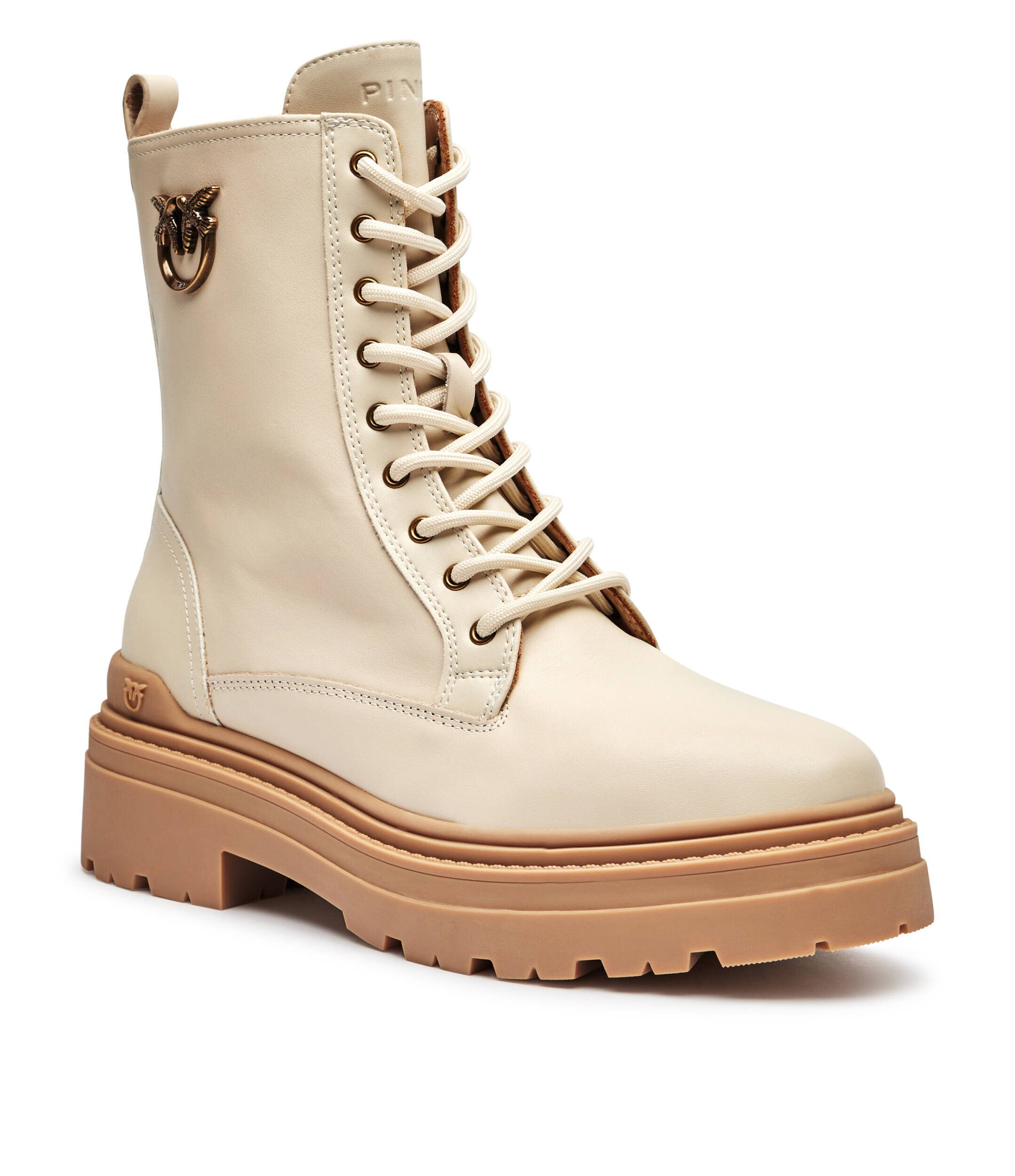 Pinko De piele botine Mia 11