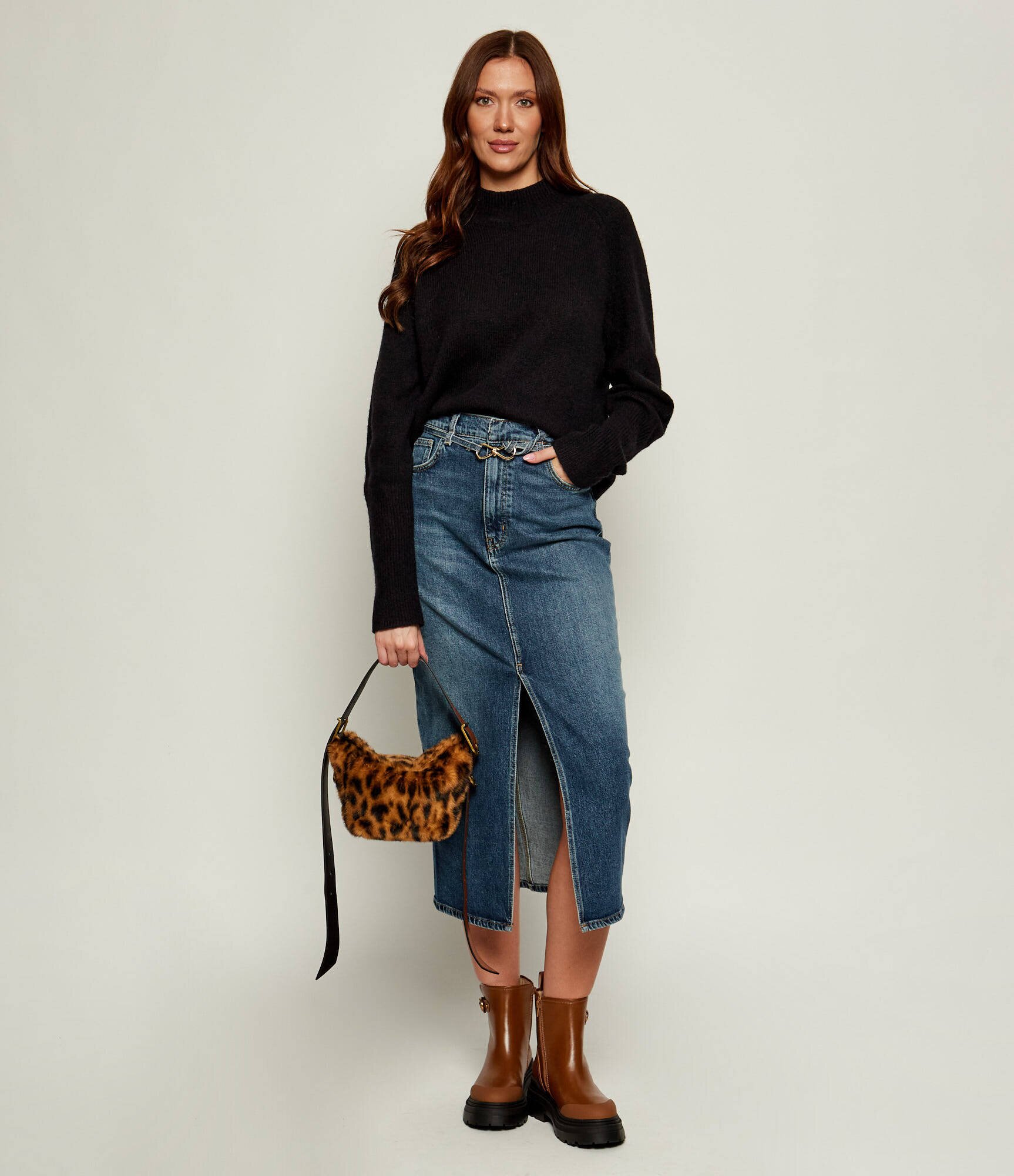 Pinko De piele botine MIA 21