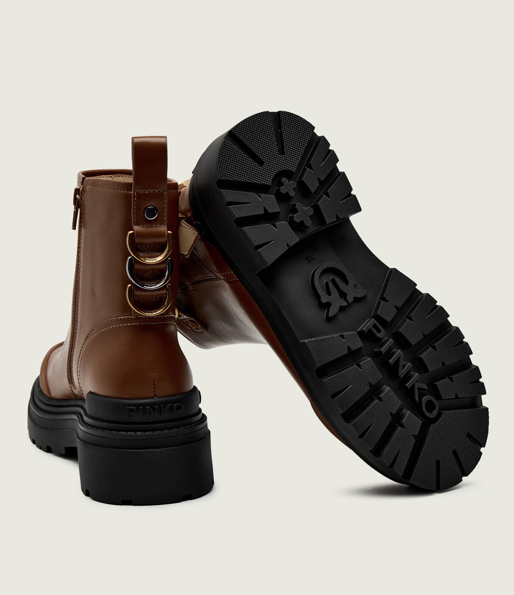 Pinko De piele botine MIA 21