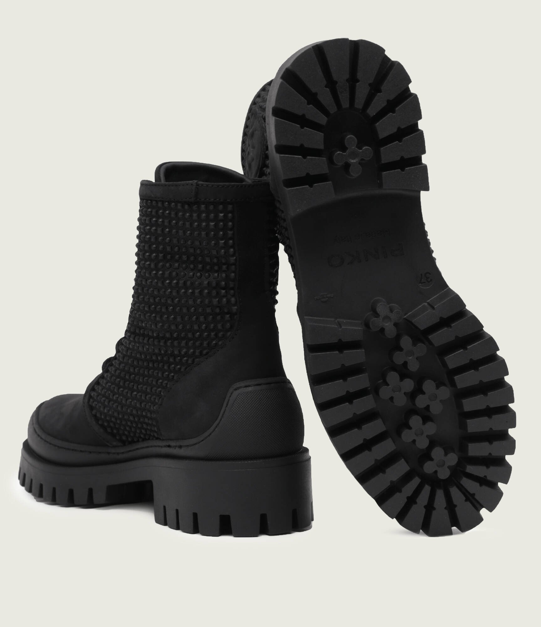 Pinko De piele botine Salvia