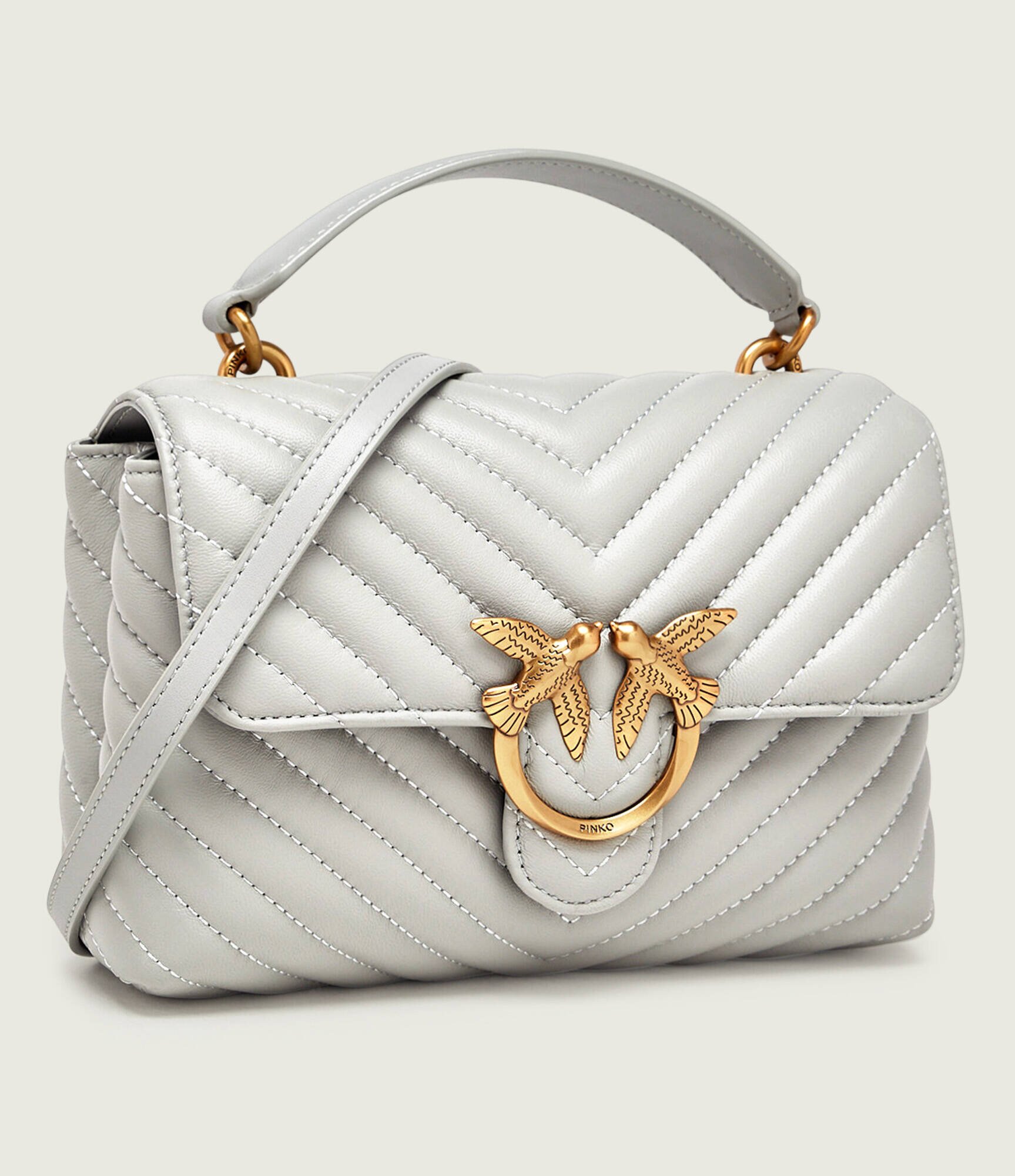 Pinko De piele cufăr LOVE LADY PUFF