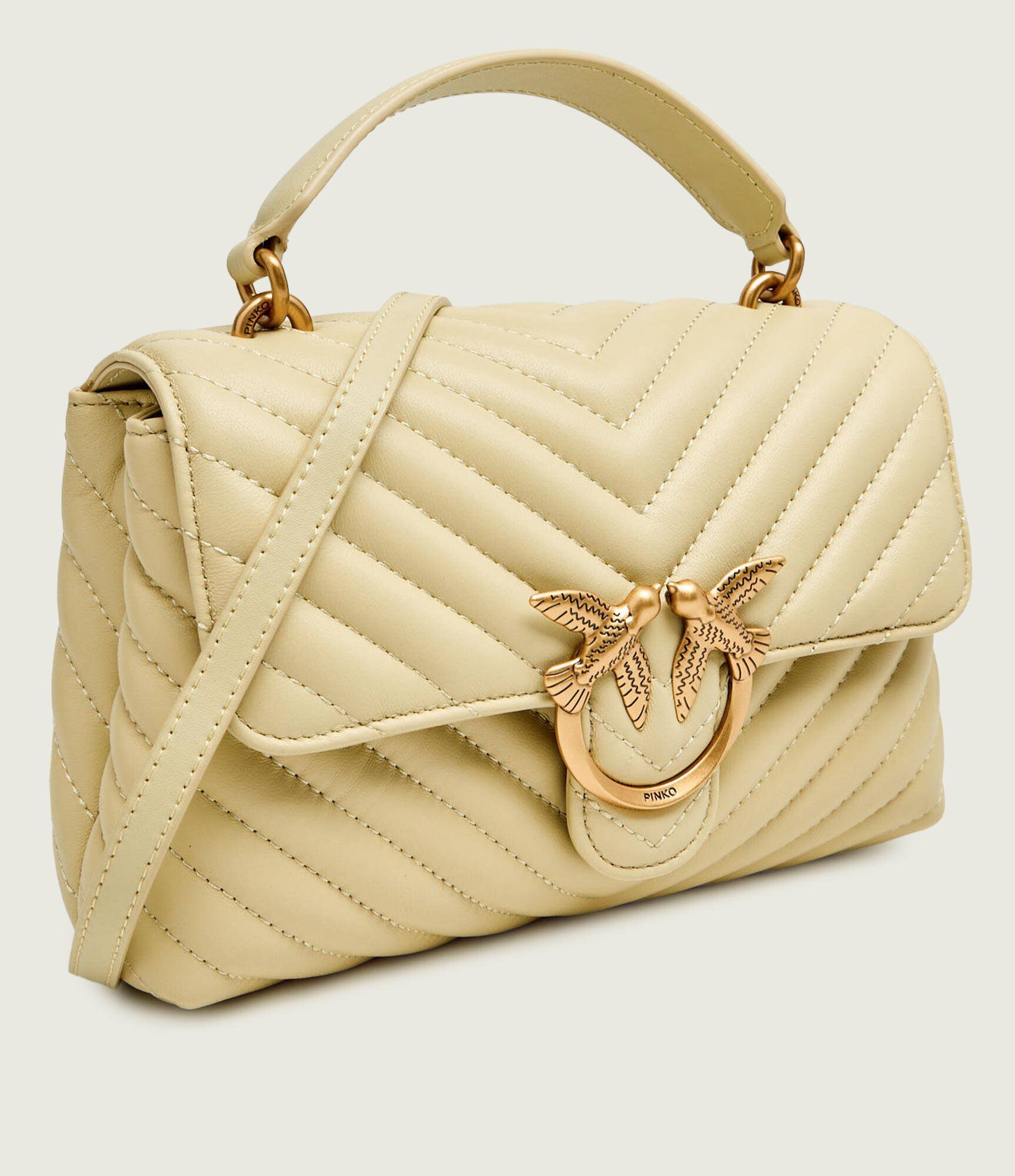 Pinko De piele cufăr LOVE LADY PUFF