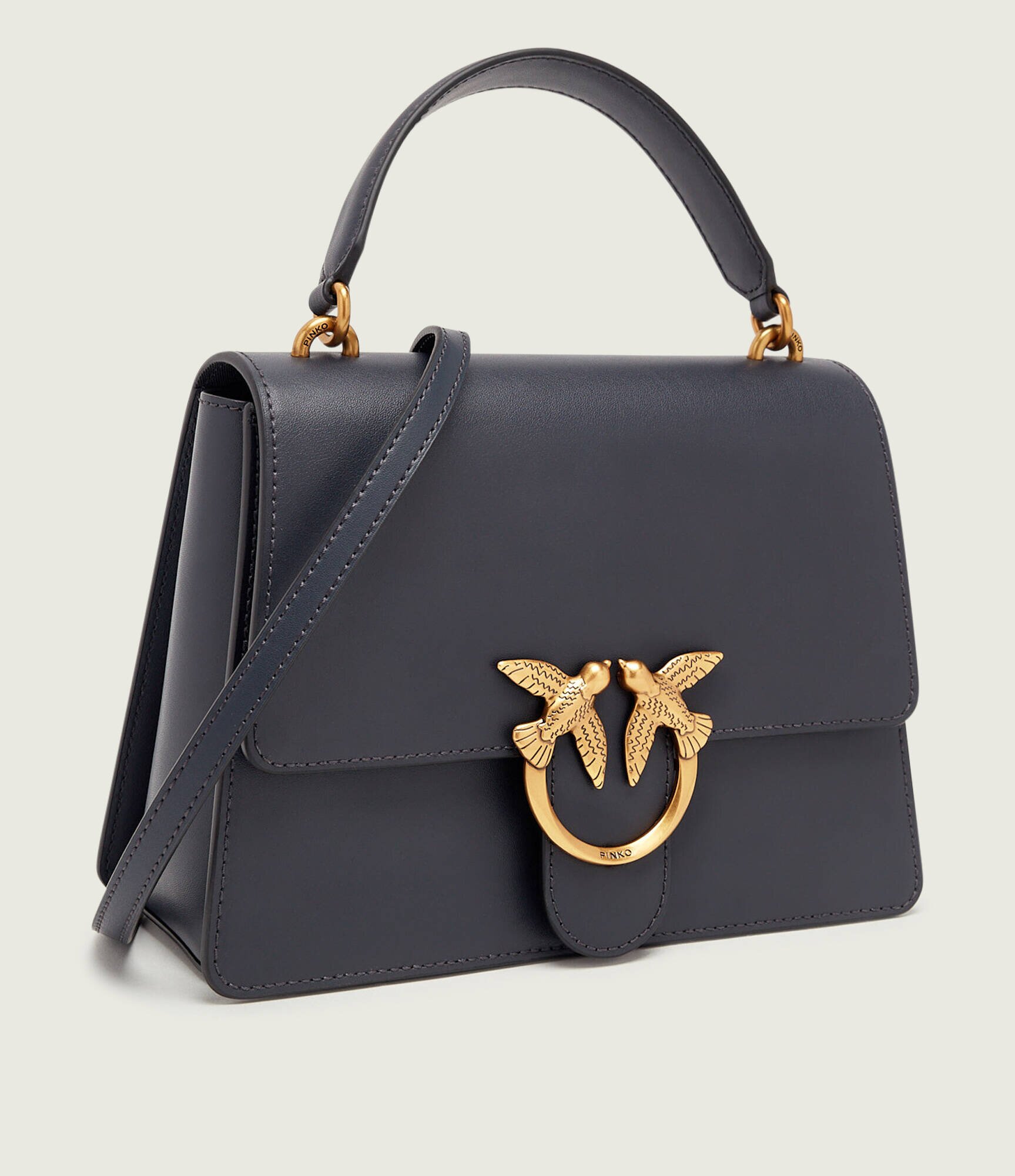 Pinko De piele cufăr LOVE ONE